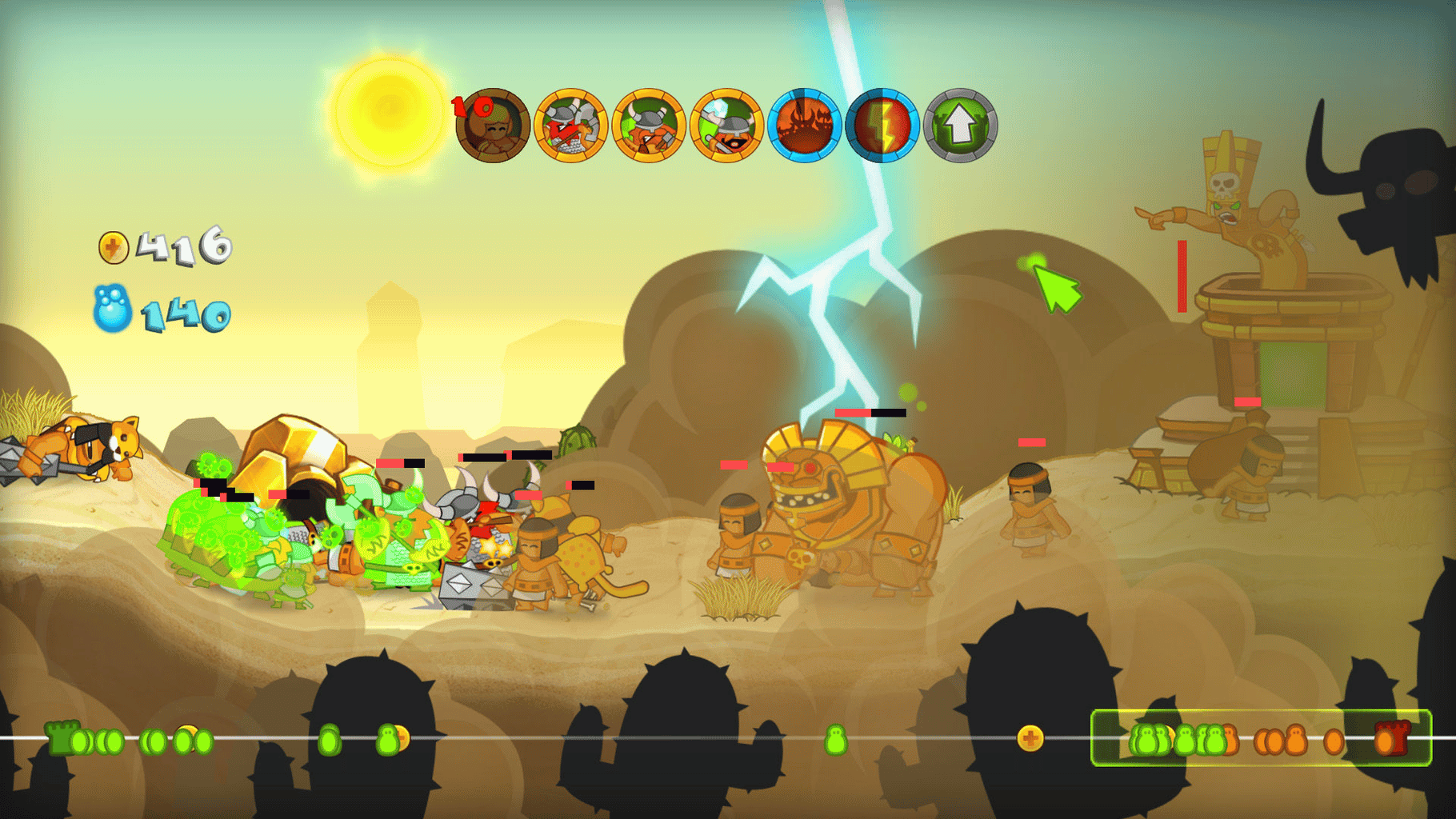 Swords & Soldiers screenshot