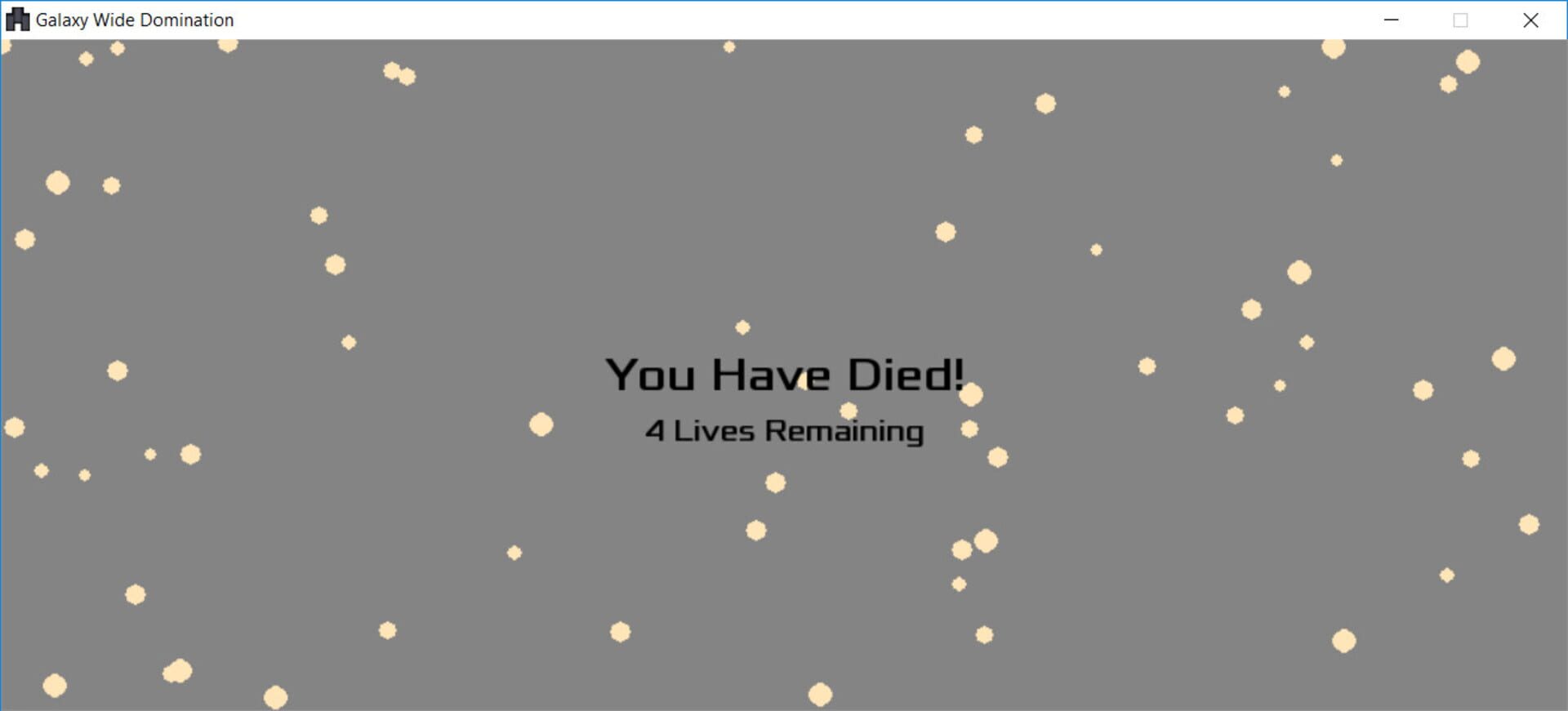 Galaxy Wide Domination - Screenshot