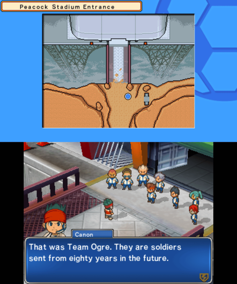 Inazuma Eleven 3: Team Ogre Attacks! screenshot