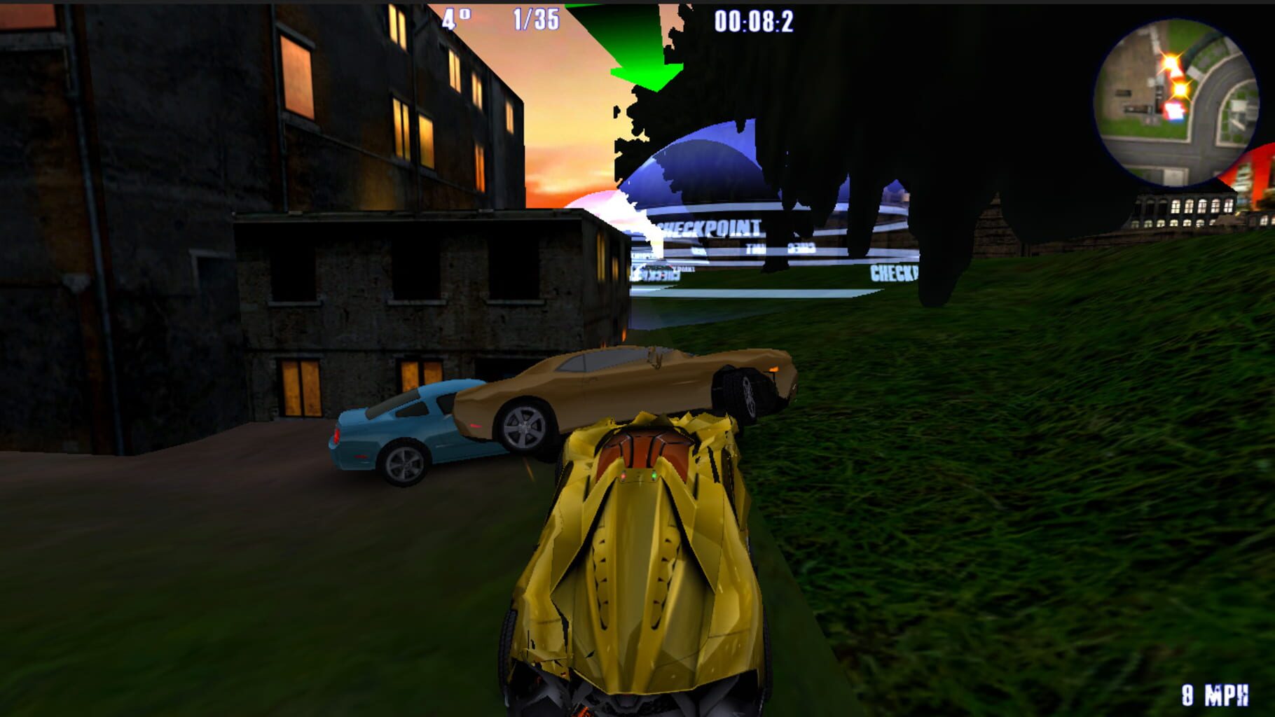 Captura de pantalla - Midtown Crazy Race