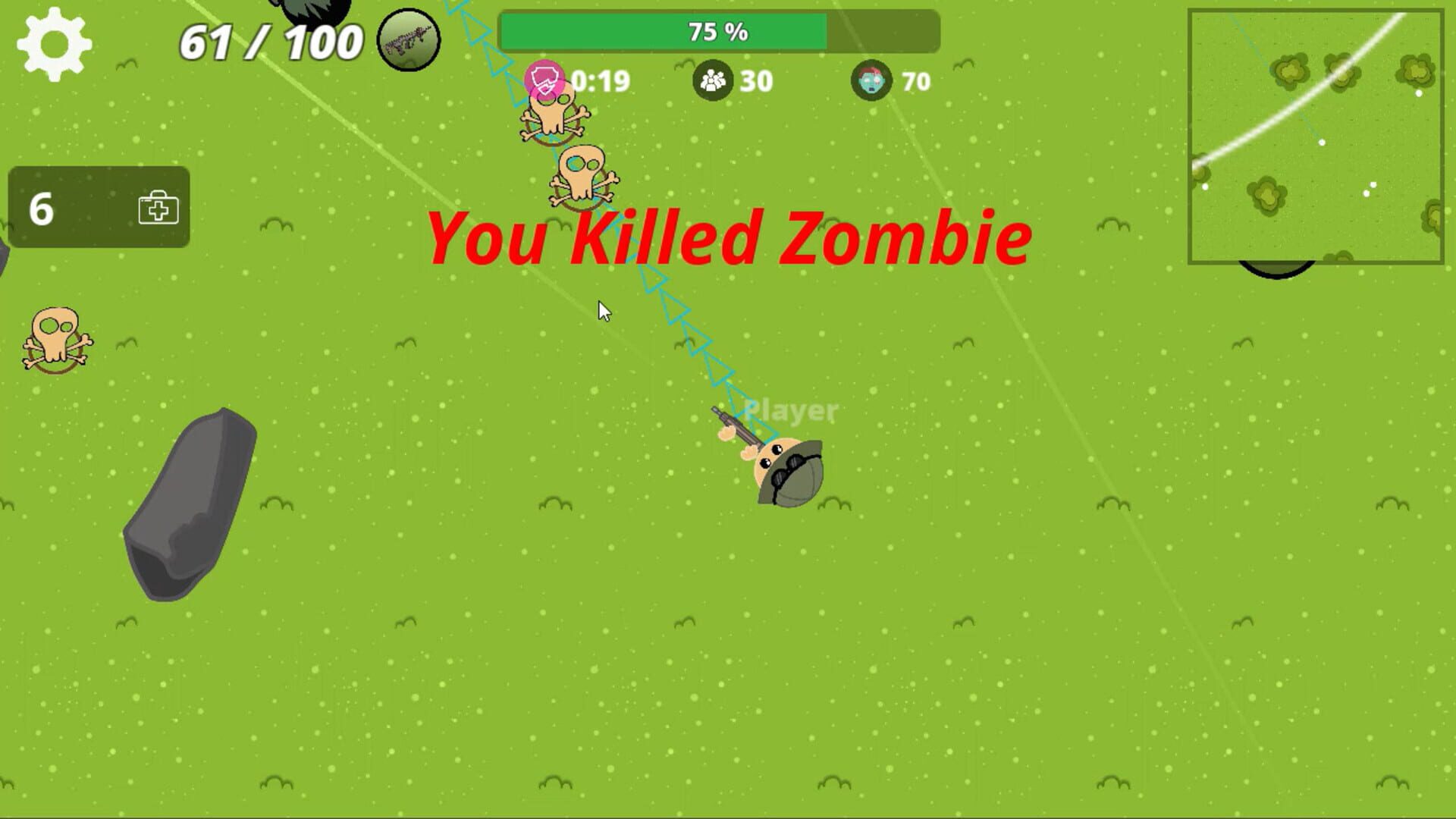 War.io : Zombie Battle Royale - Screenshot