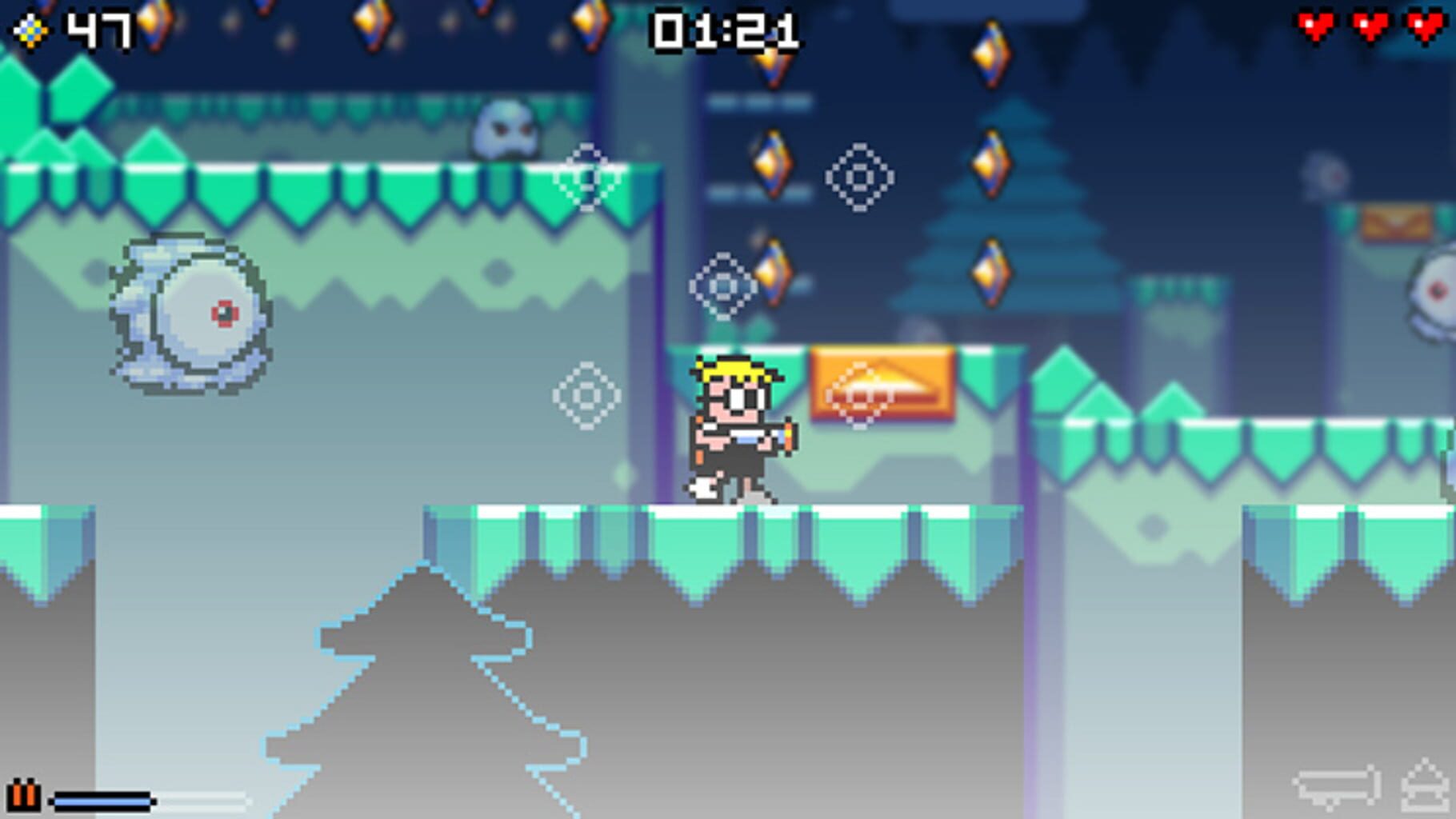 Captura de pantalla - Mutant Mudds Collection