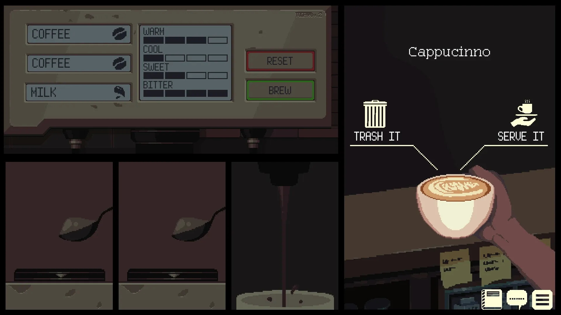 Captura de pantalla - Coffee Talk