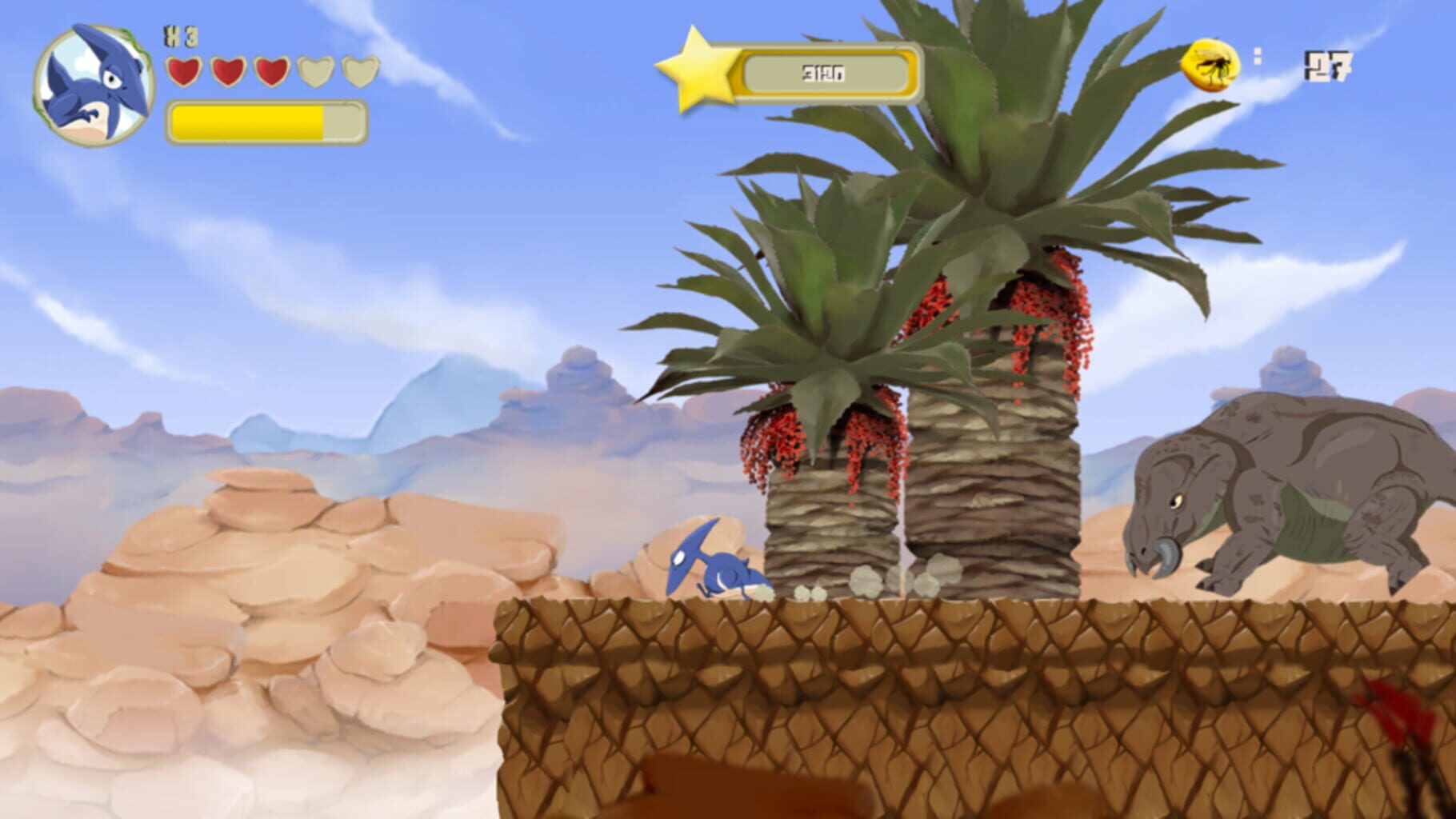 Super Saurio Fly screenshot