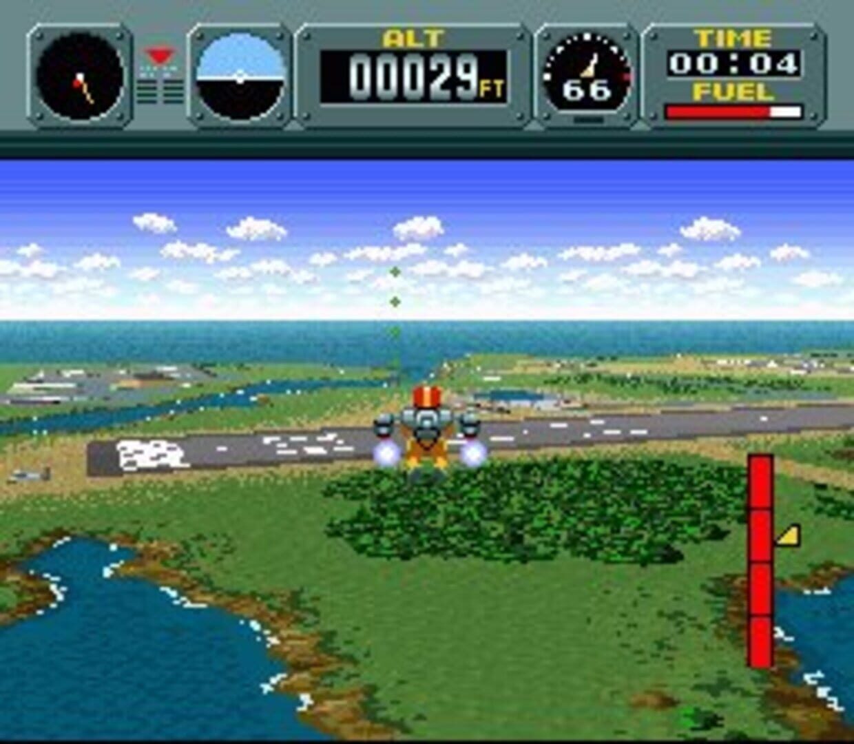 Captura de pantalla - Pilotwings