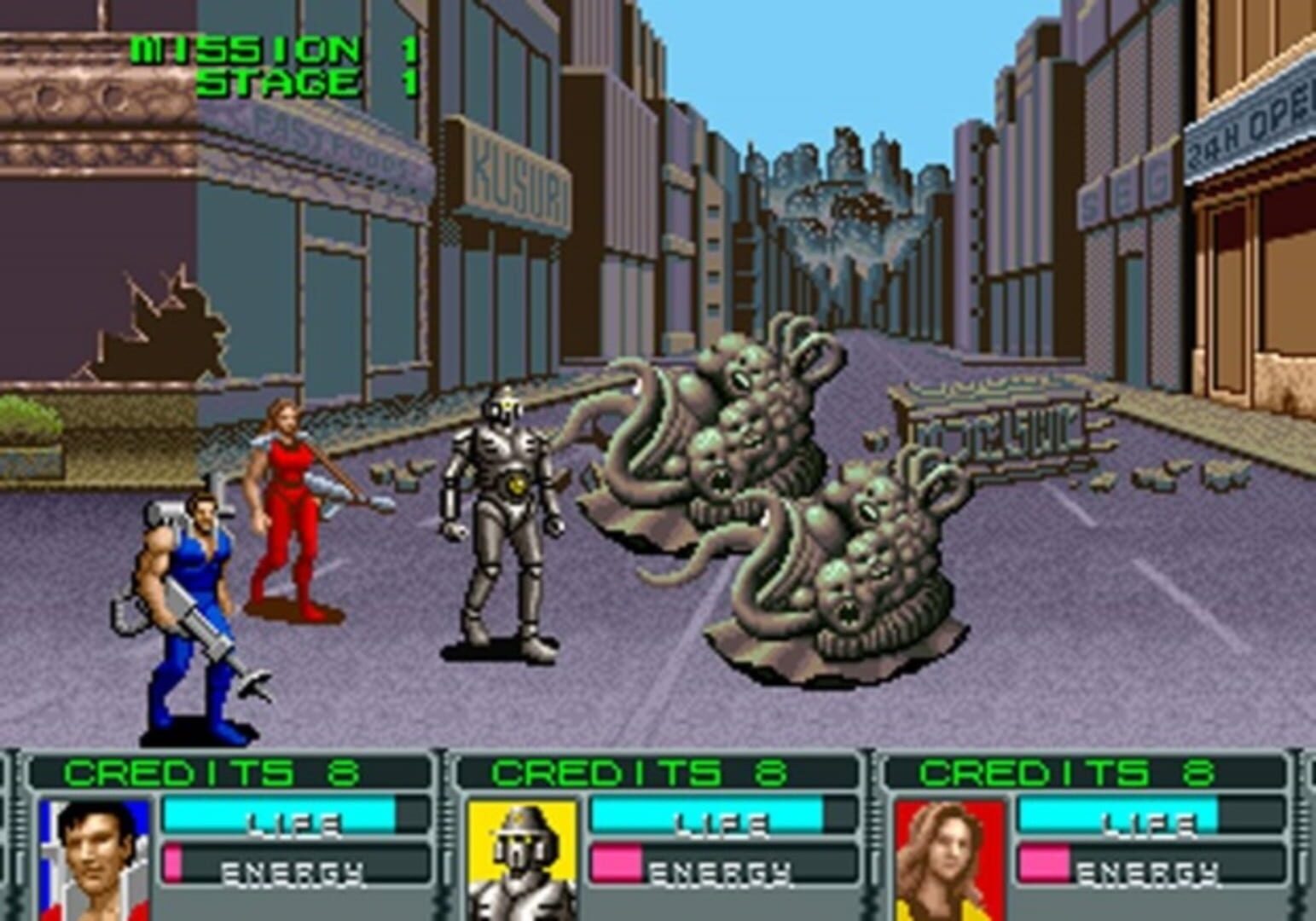 Alien Storm screenshot