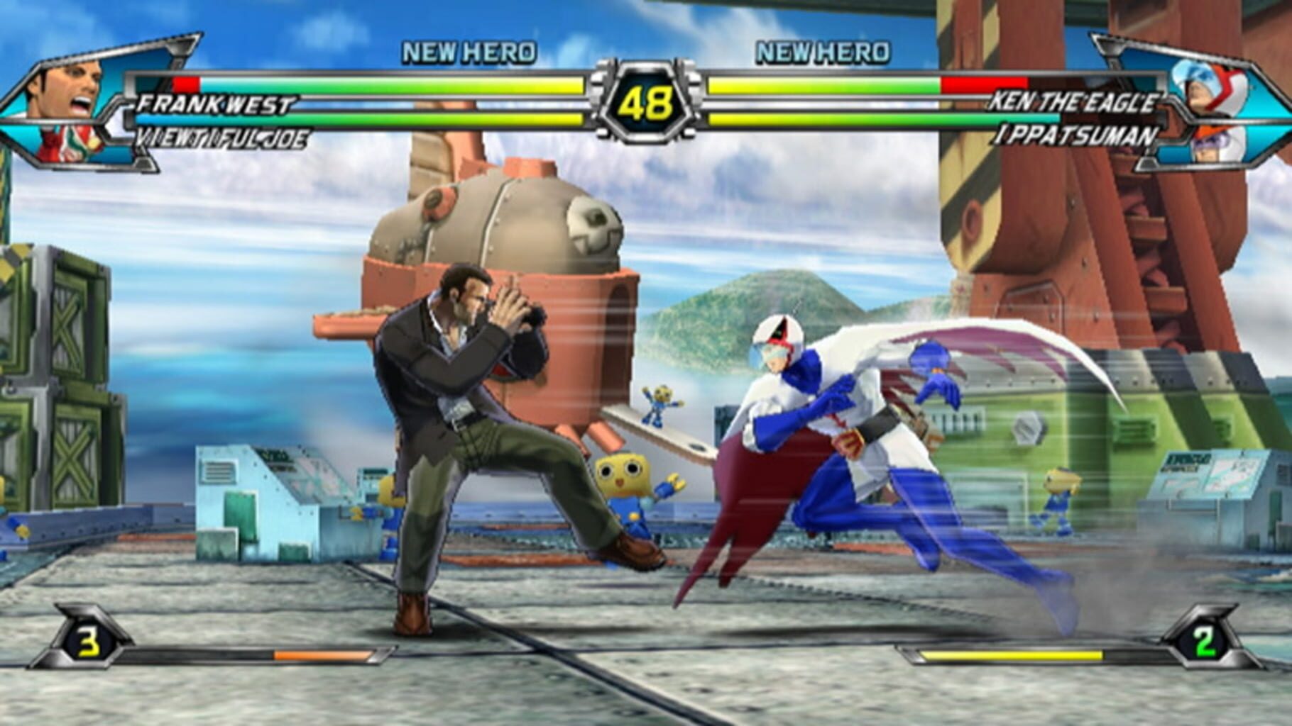 Captura de pantalla - Tatsunoko vs. Capcom: Ultimate All Stars