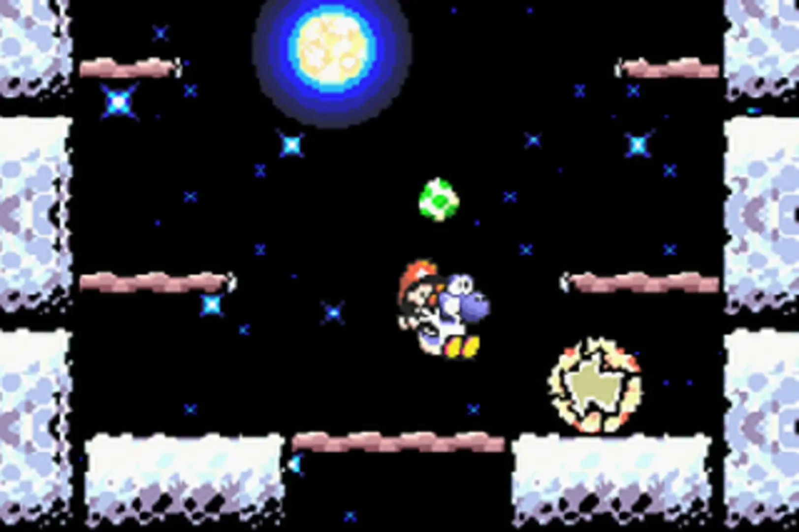 Captura de pantalla - Yoshi's Island: Super Mario Advance 3