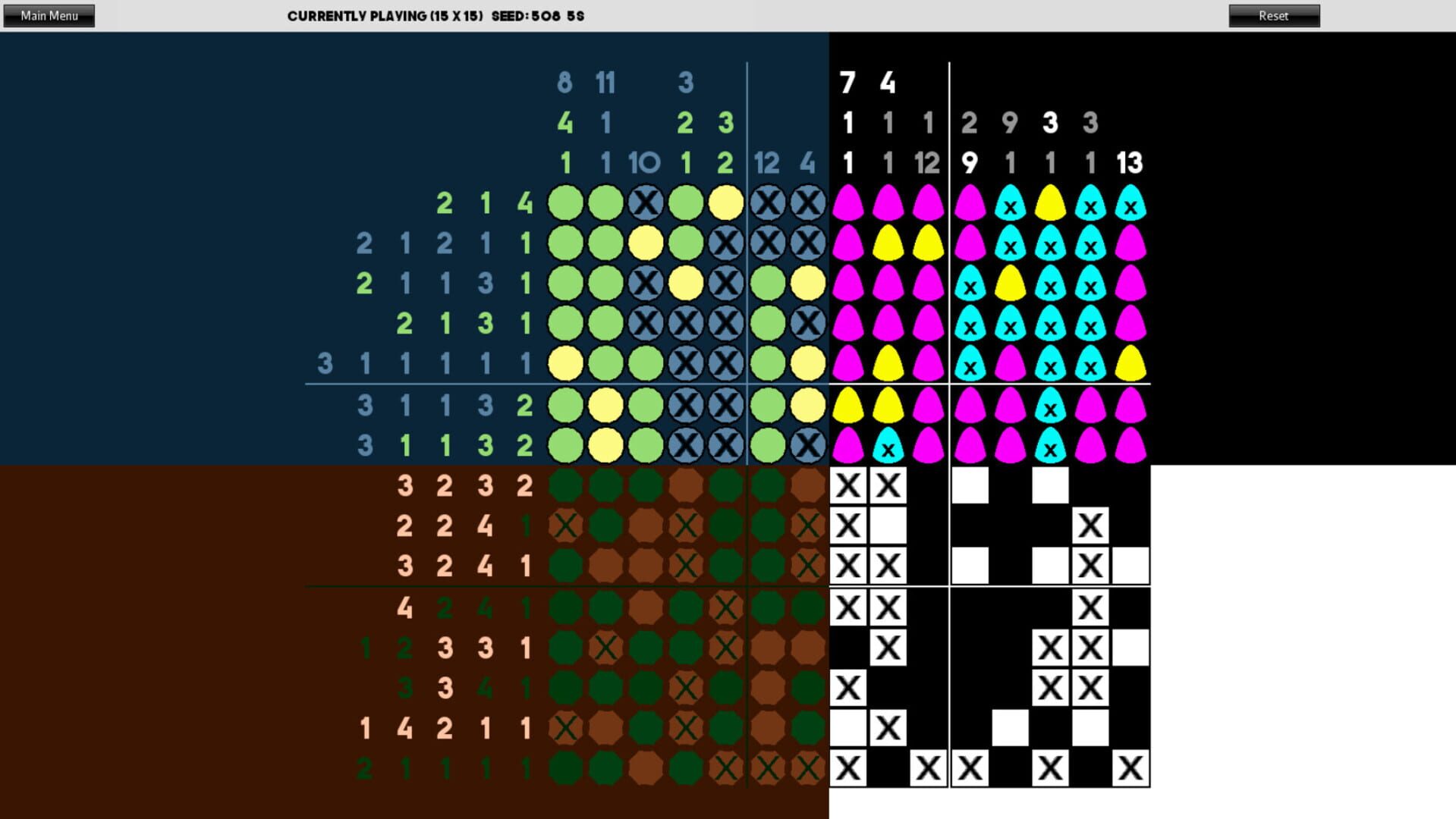 InfiniPicross - Screenshot