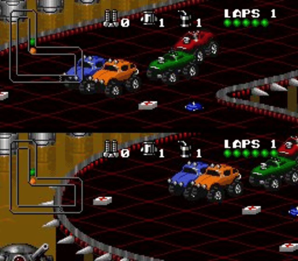 Rock n' Roll Racing screenshot