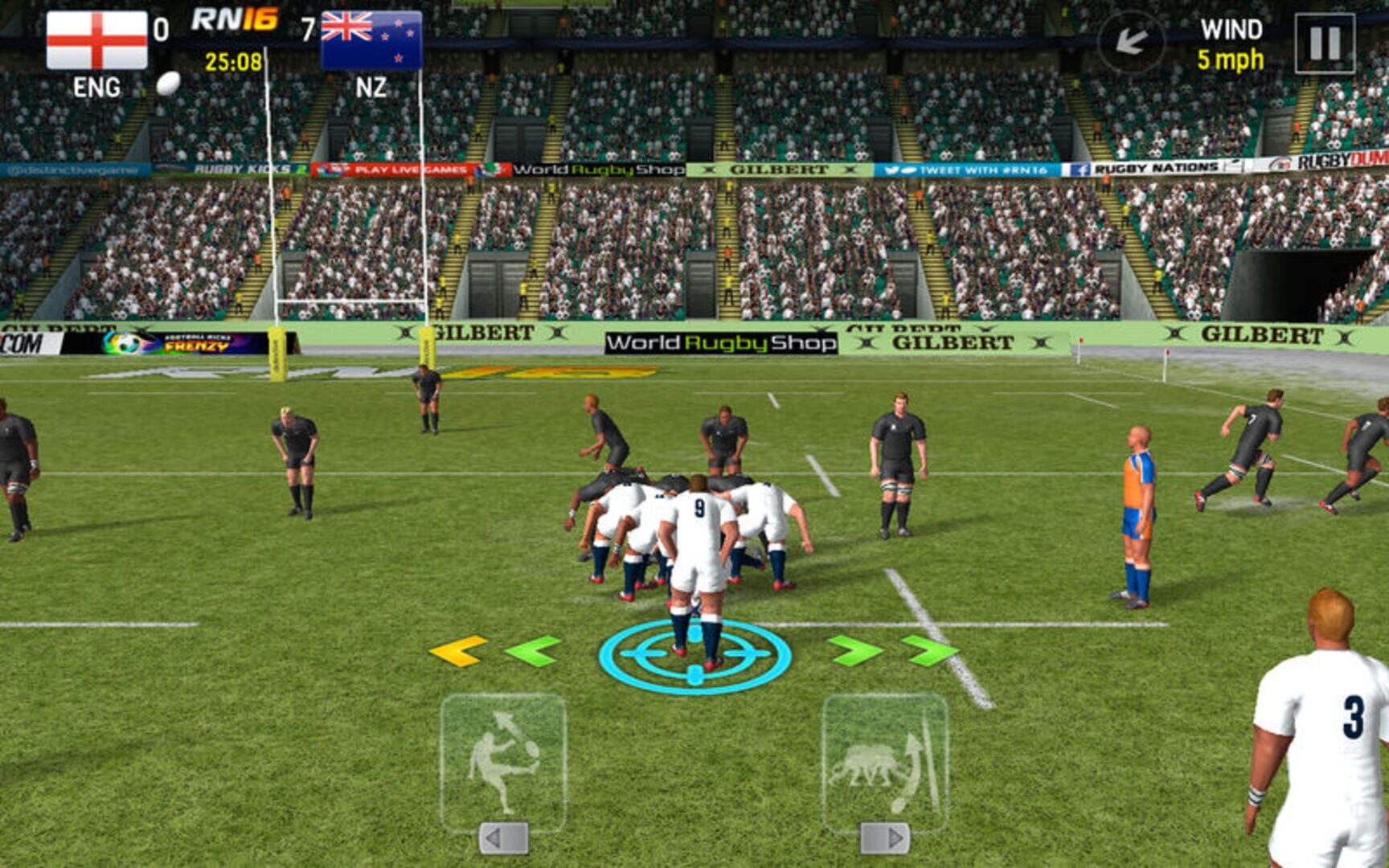 Rugby Nations 16 screenshots