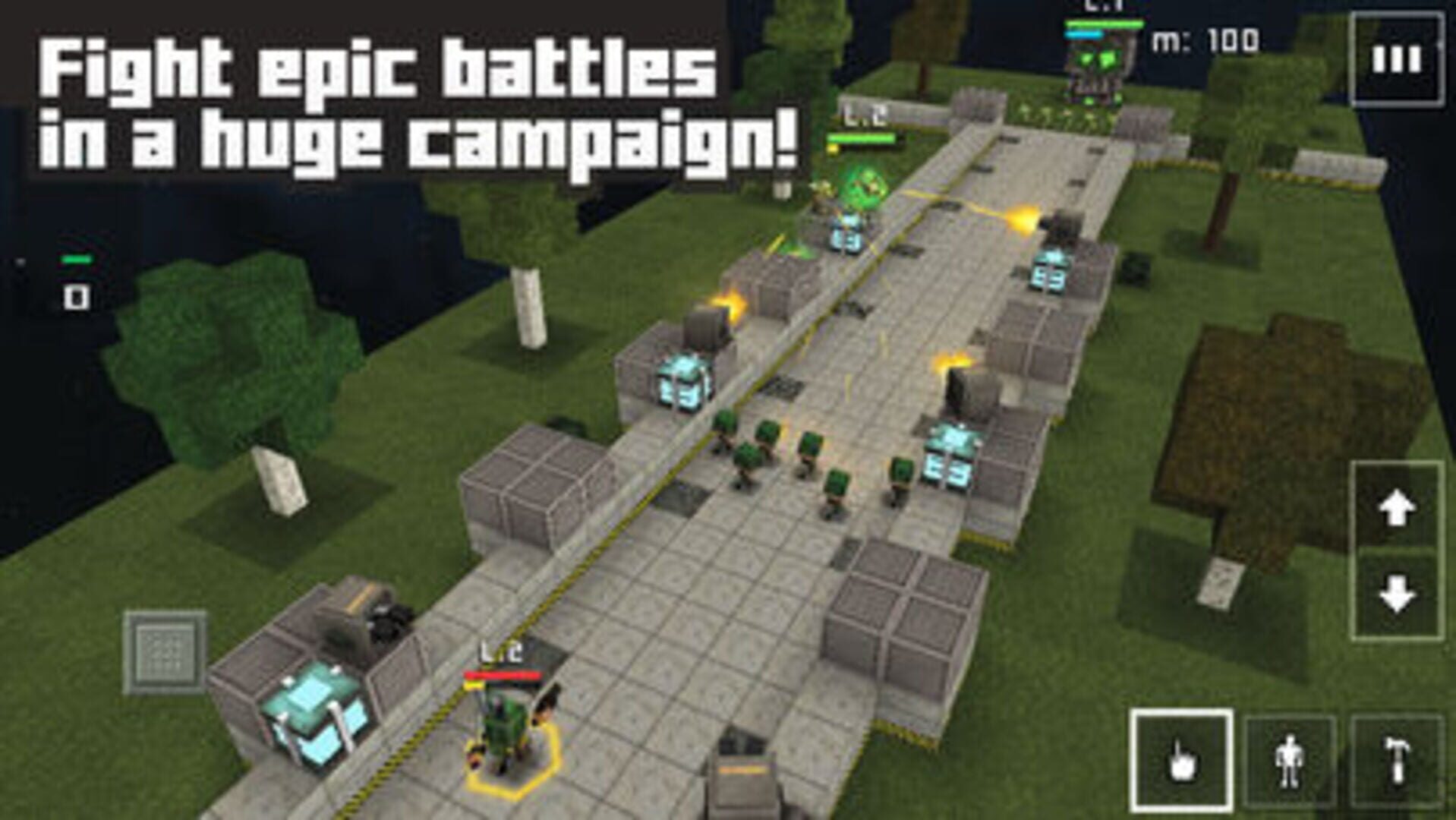 Block Fortress: War - Screenshot