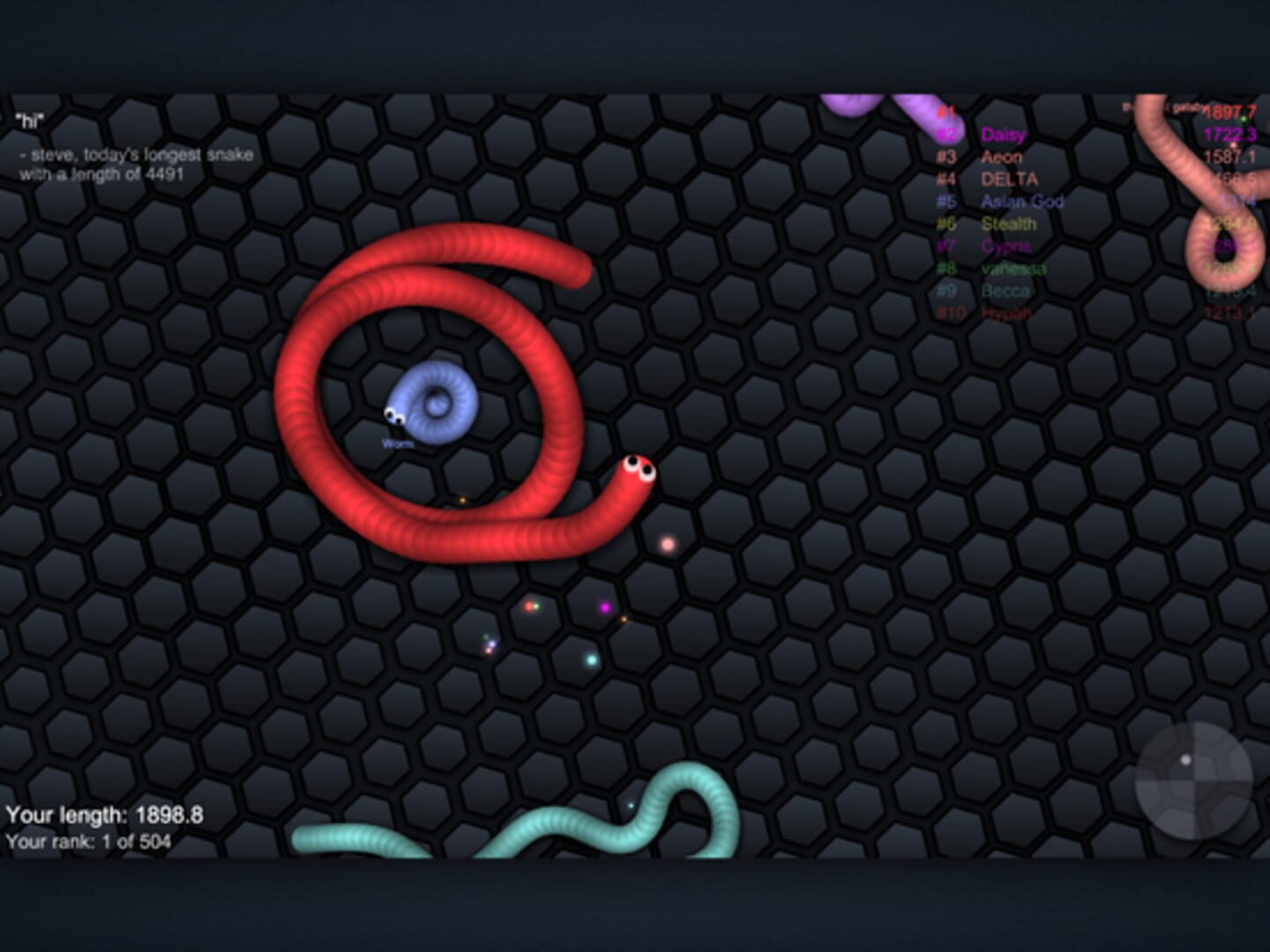 Slither.io screenshot