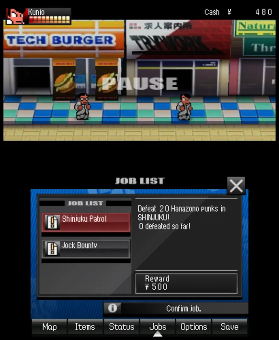 Captura de pantalla - River City: Tokyo Rumble