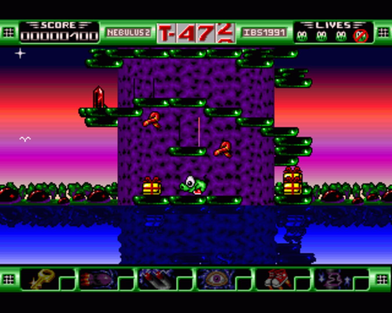 Nebulus 2: Pogo a gogo - Screenshot