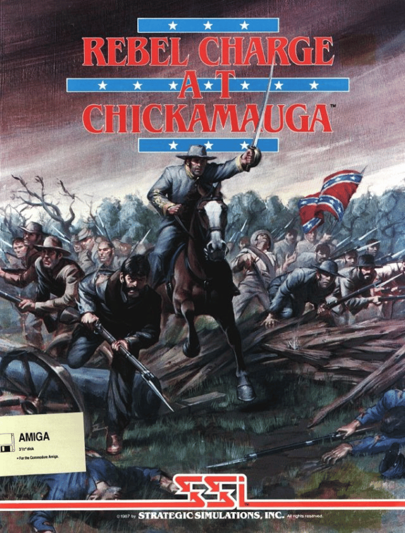 Rebel Charge at Chickamauga Cover