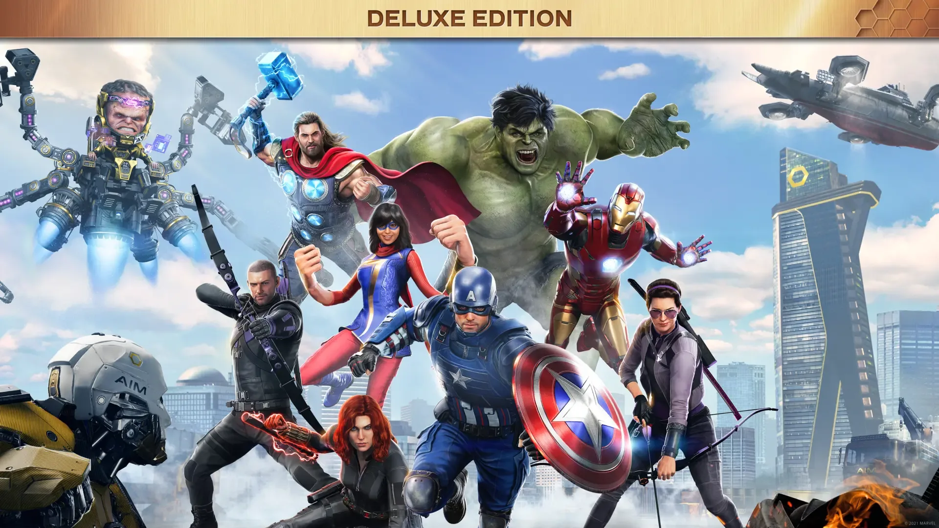 Arte - Marvel's Avengers: Deluxe Edition