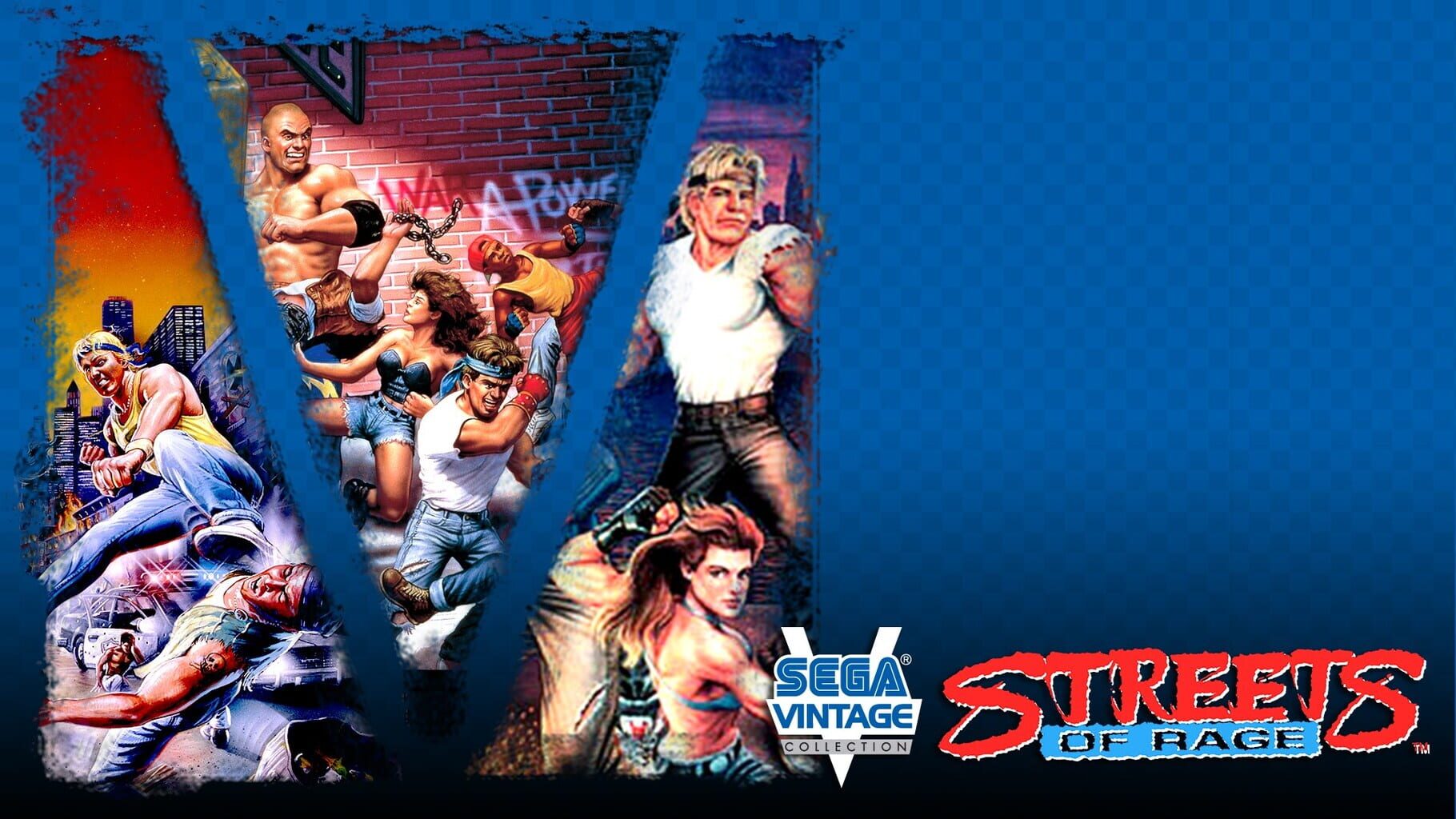 Arte - Sega Vintage Collection: Streets of Rage