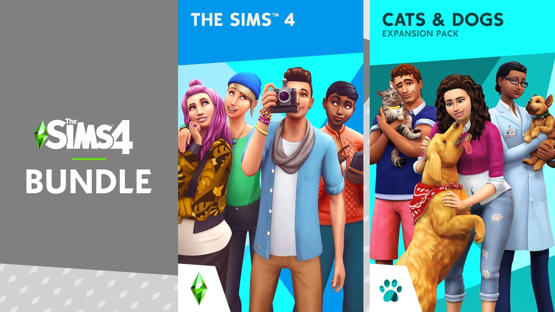 Arte - The Sims 4: Plus Cats & Dogs Bundle