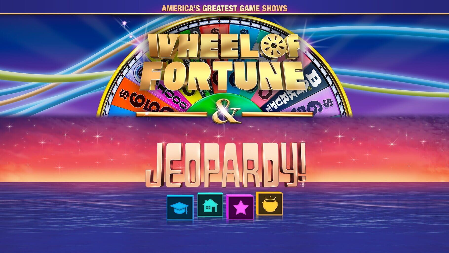America's Greatest Game Shows: Wheel of Fortune & Jeopardy! artwork