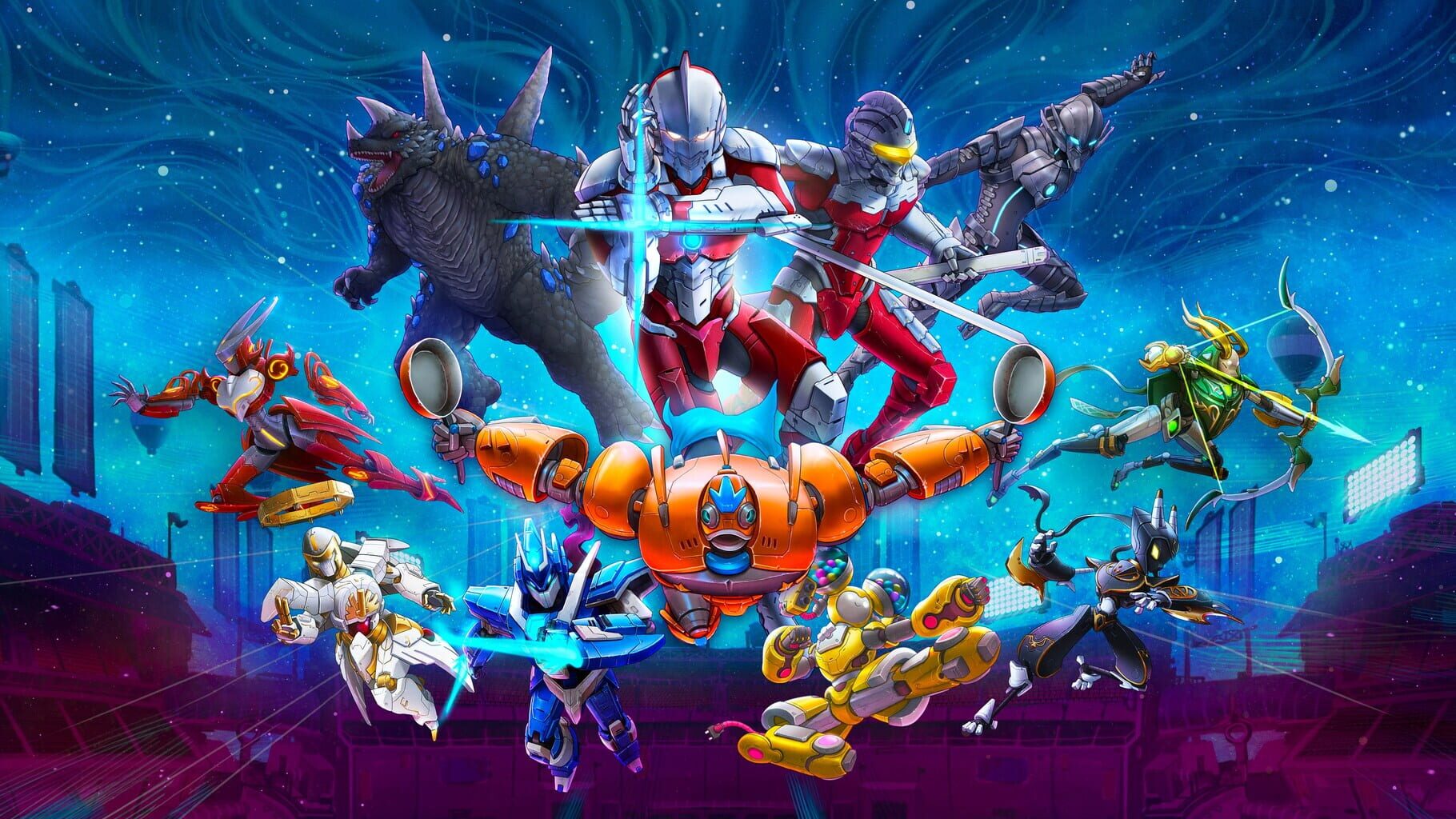 Override 2: Super Mech League - Ultraman Deluxe Edition artwork