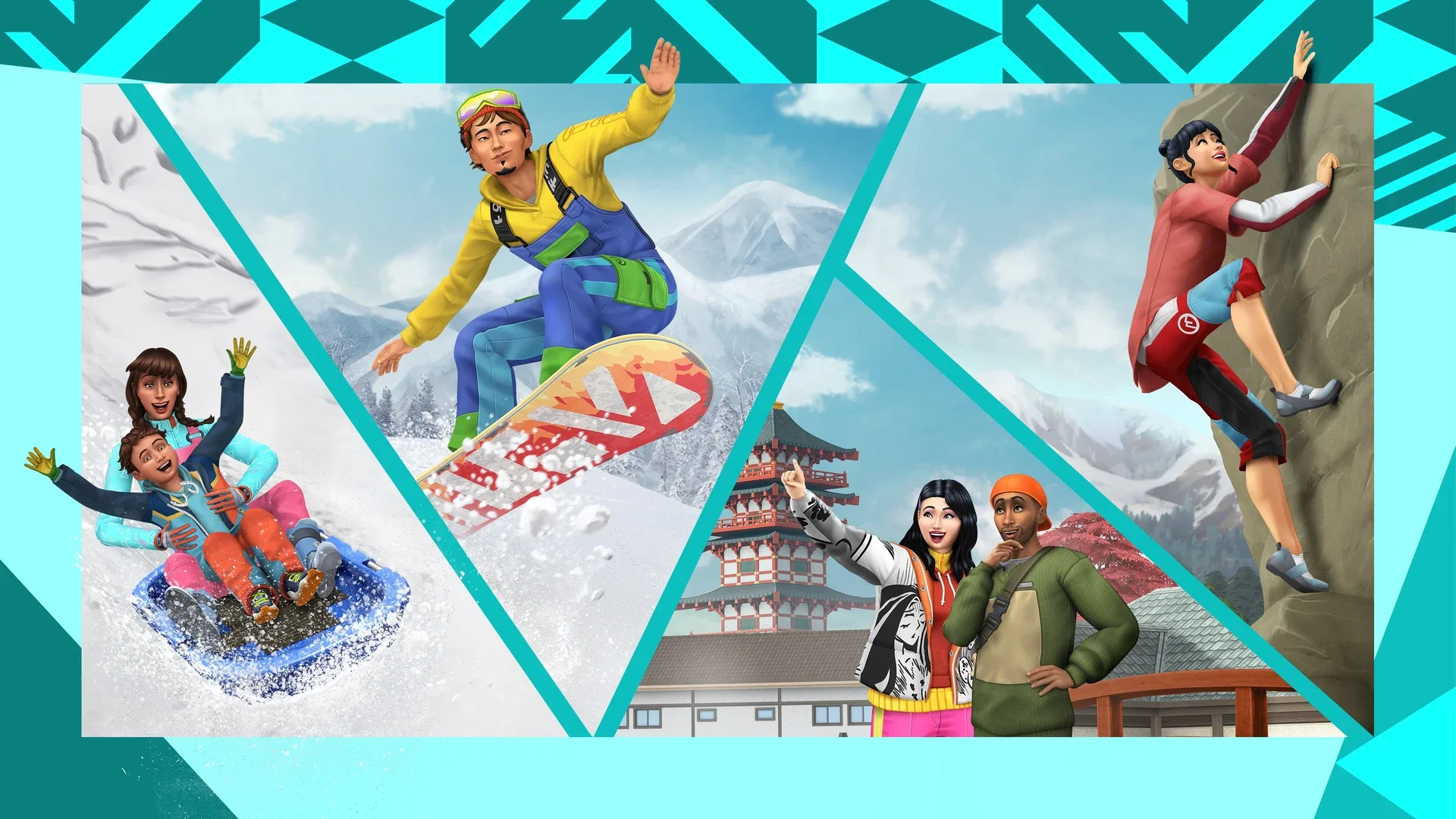 Arte - The Sims 4: Snowy Escape