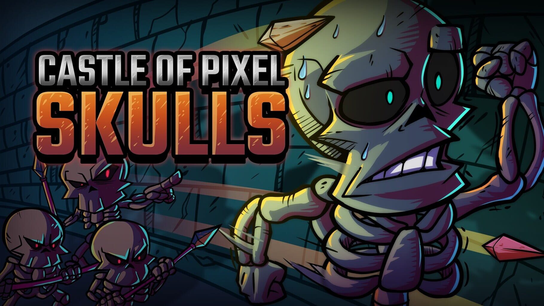 Arte - Castle of Pixel Skulls DX