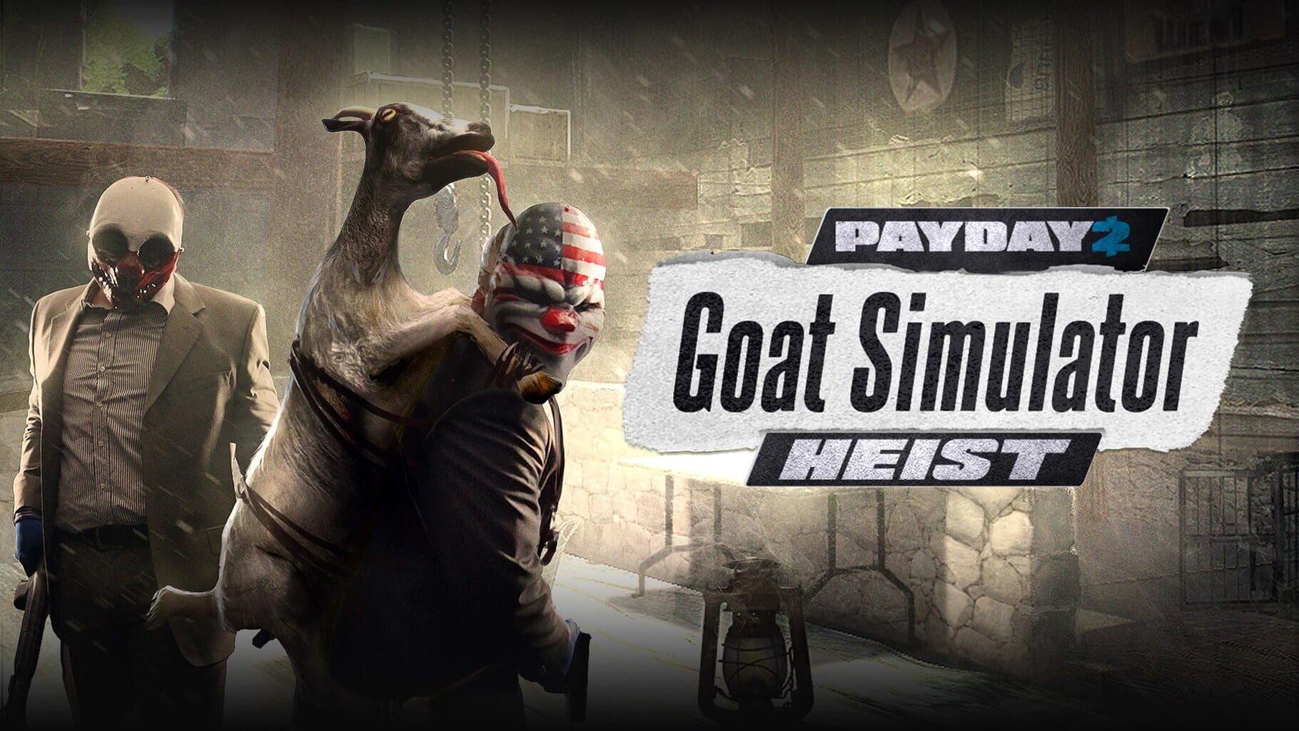 Arte - Payday 2: Crimewave Edition - GOAT Simulator Heists