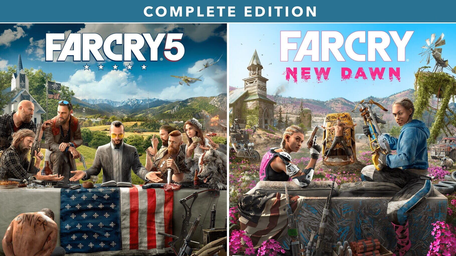 Far Cry 5 + Far Cry New Dawn Deluxe Edition Bundle