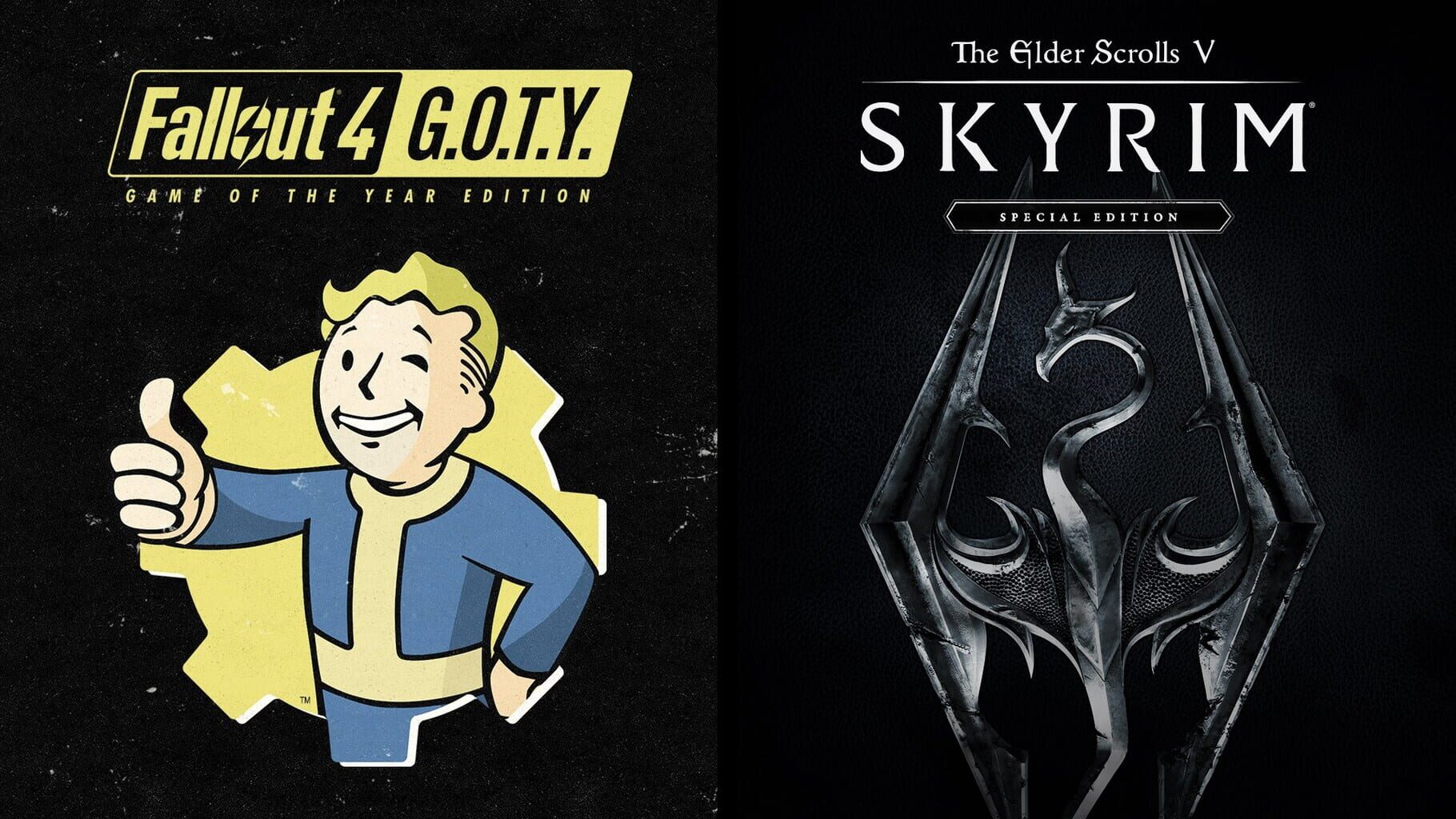 Skyrim Special Edition + Fallout 4 G.O.T.Y Bundle