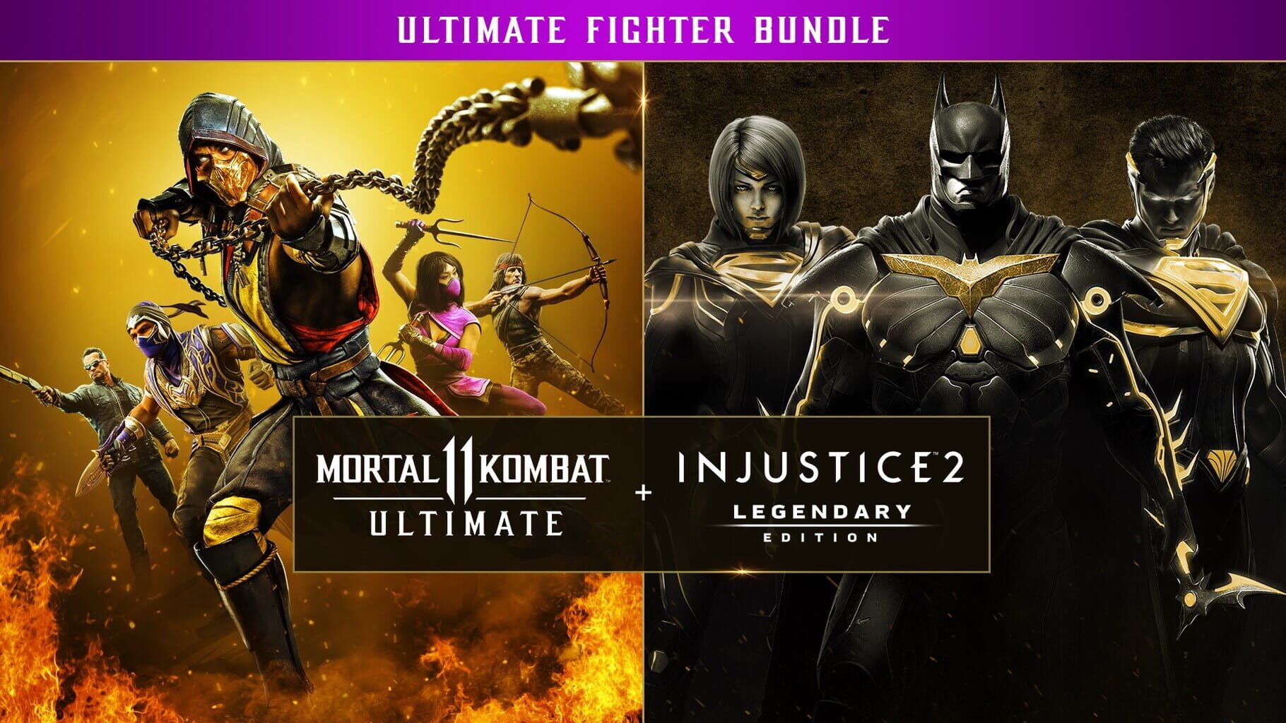 Arte - Mortal Kombat 11: Ultimate + Injustice 2 Legendary Edition Bundle