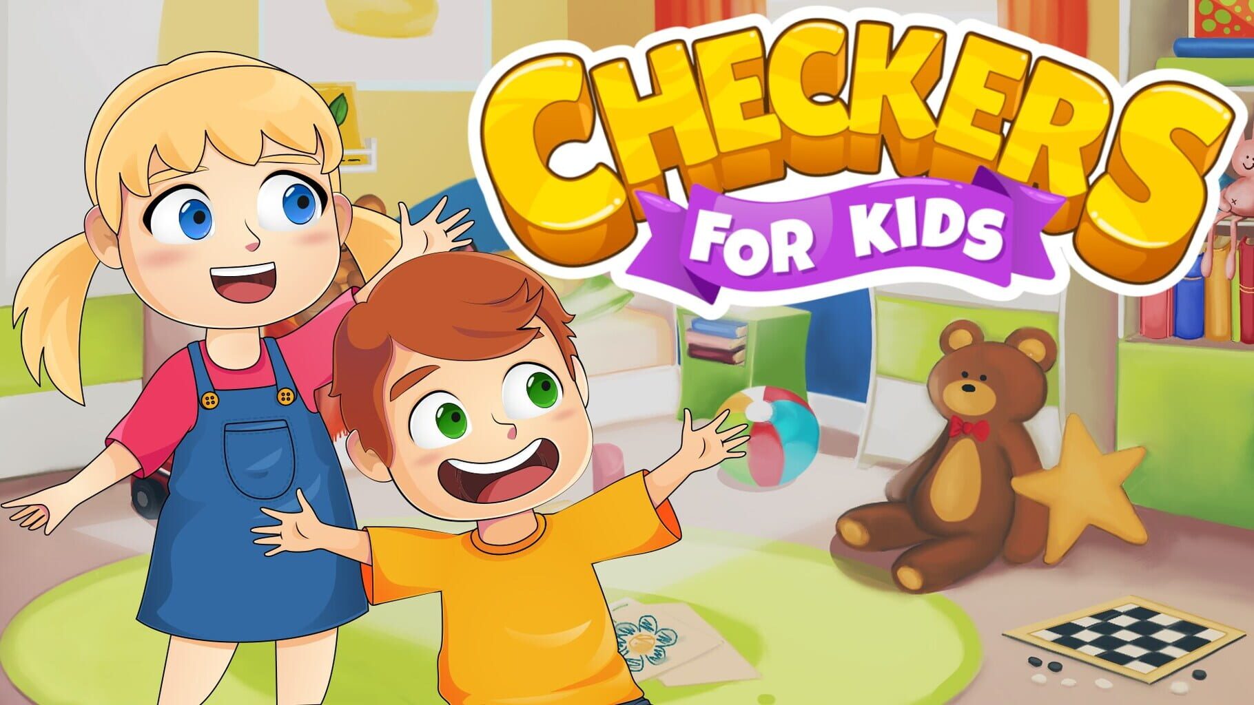 Checkers for Kids artwork