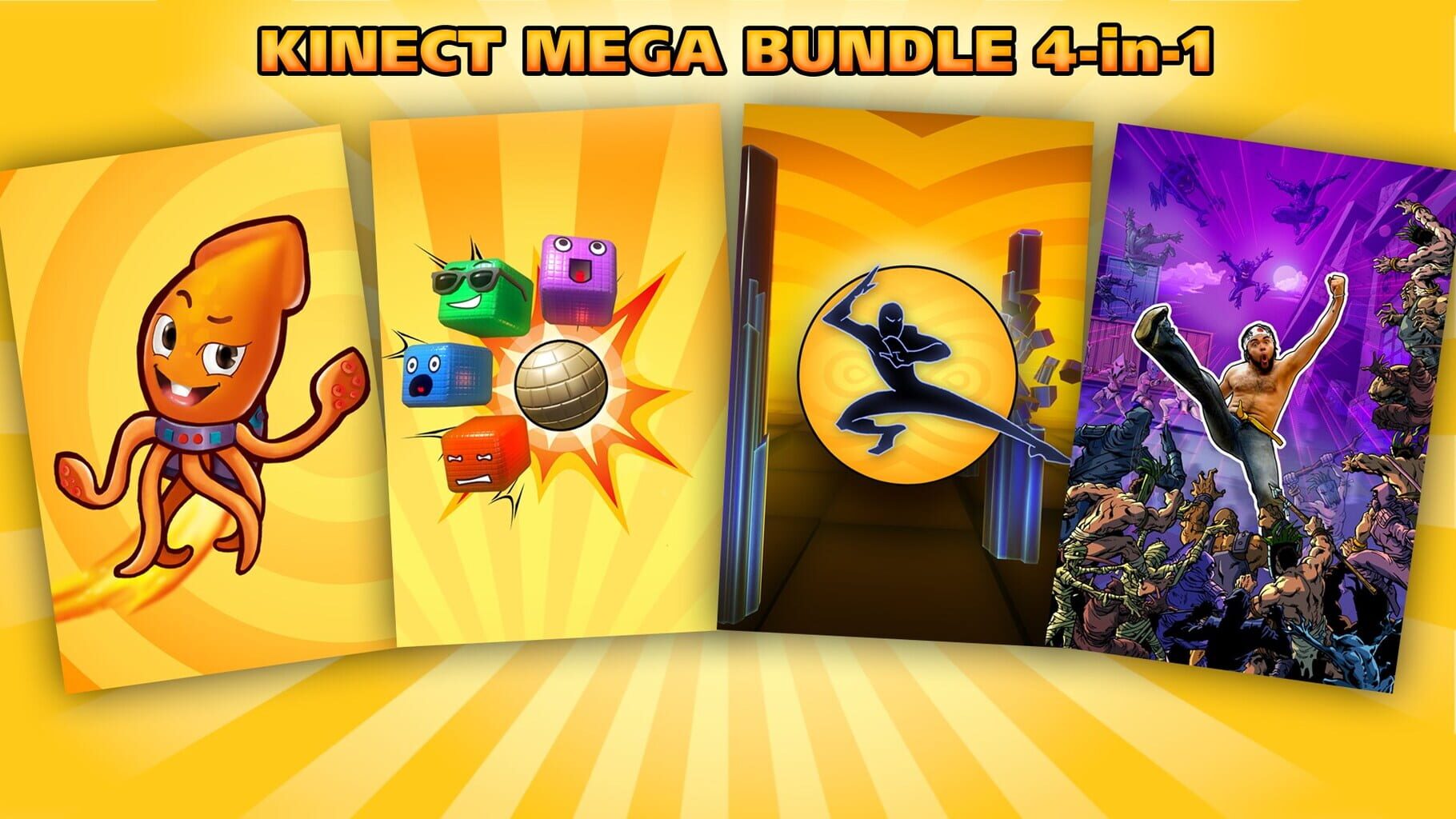 Arte - Kinect Mega Bundle: 4 in 1