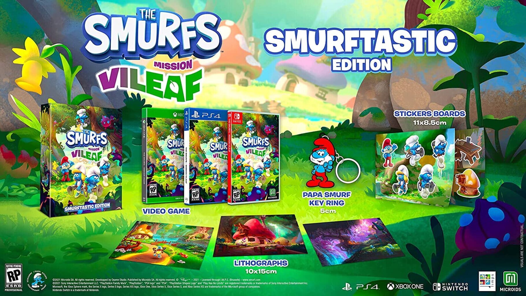 Arte - The Smurfs: Mission ViLeaf - Smurftastic Edition