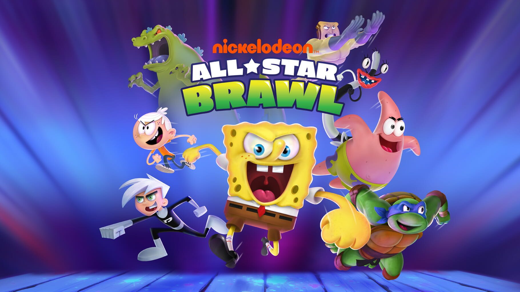 Nickelodeon All-Star Brawl artwork