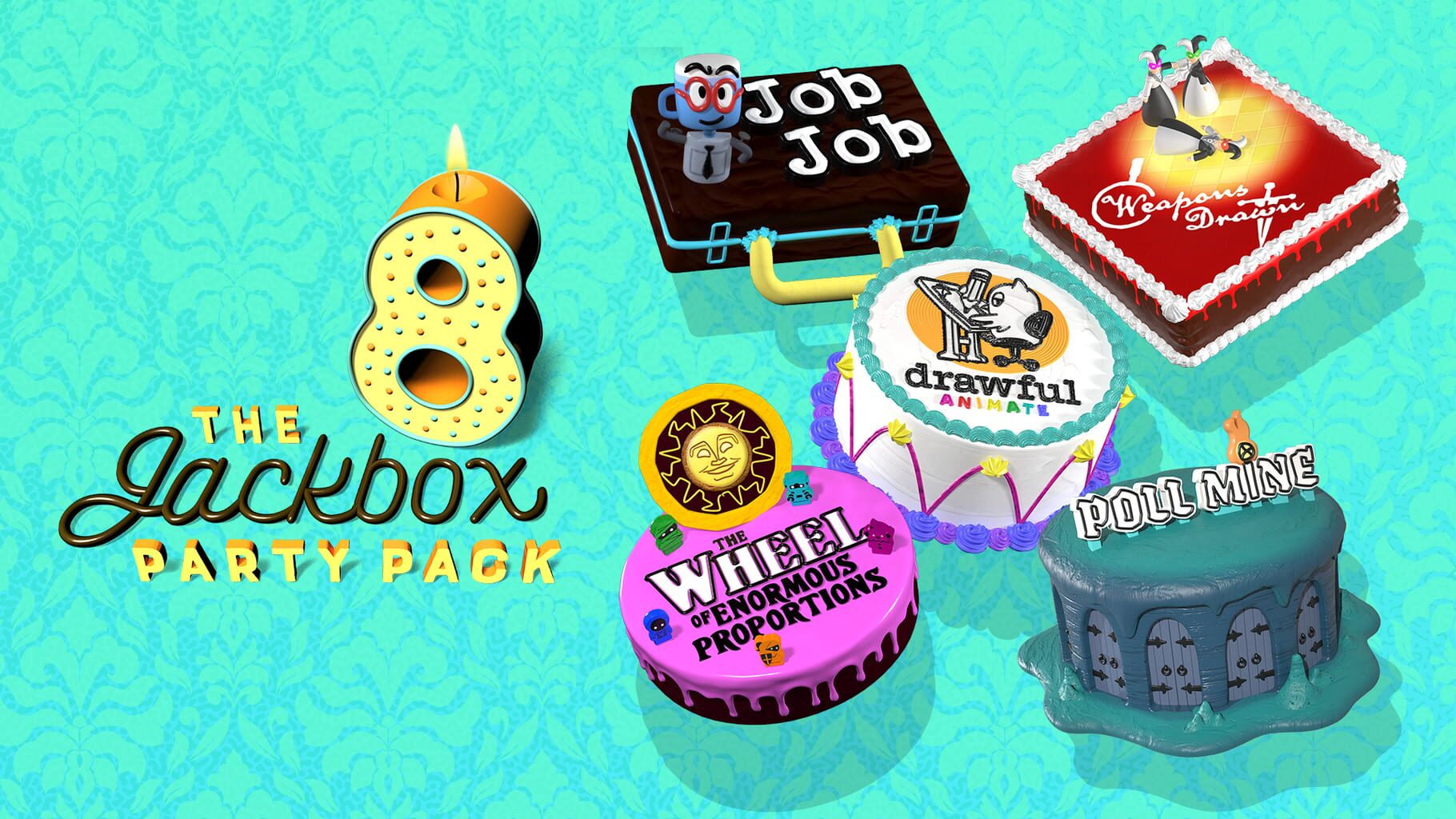 The Jackbox Party Pack 8 artwork