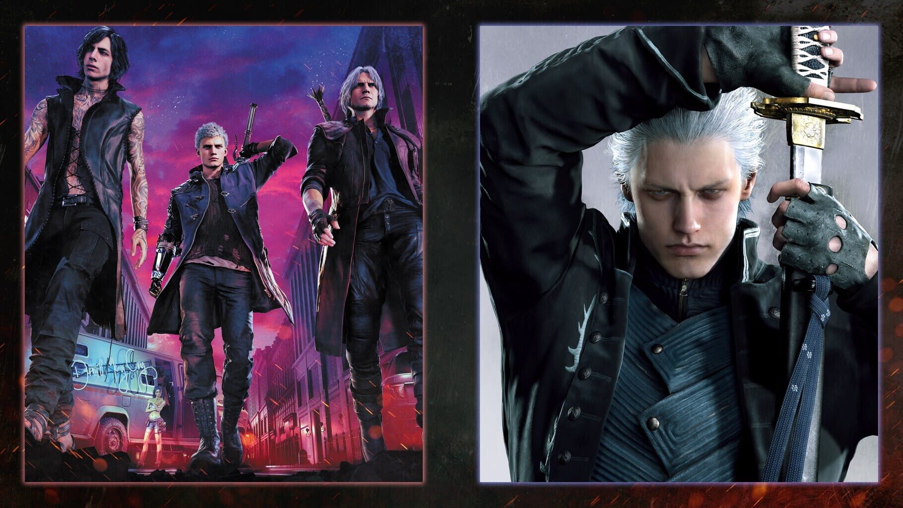 Arte - Devil May Cry 5: Deluxe Edition + Vergil