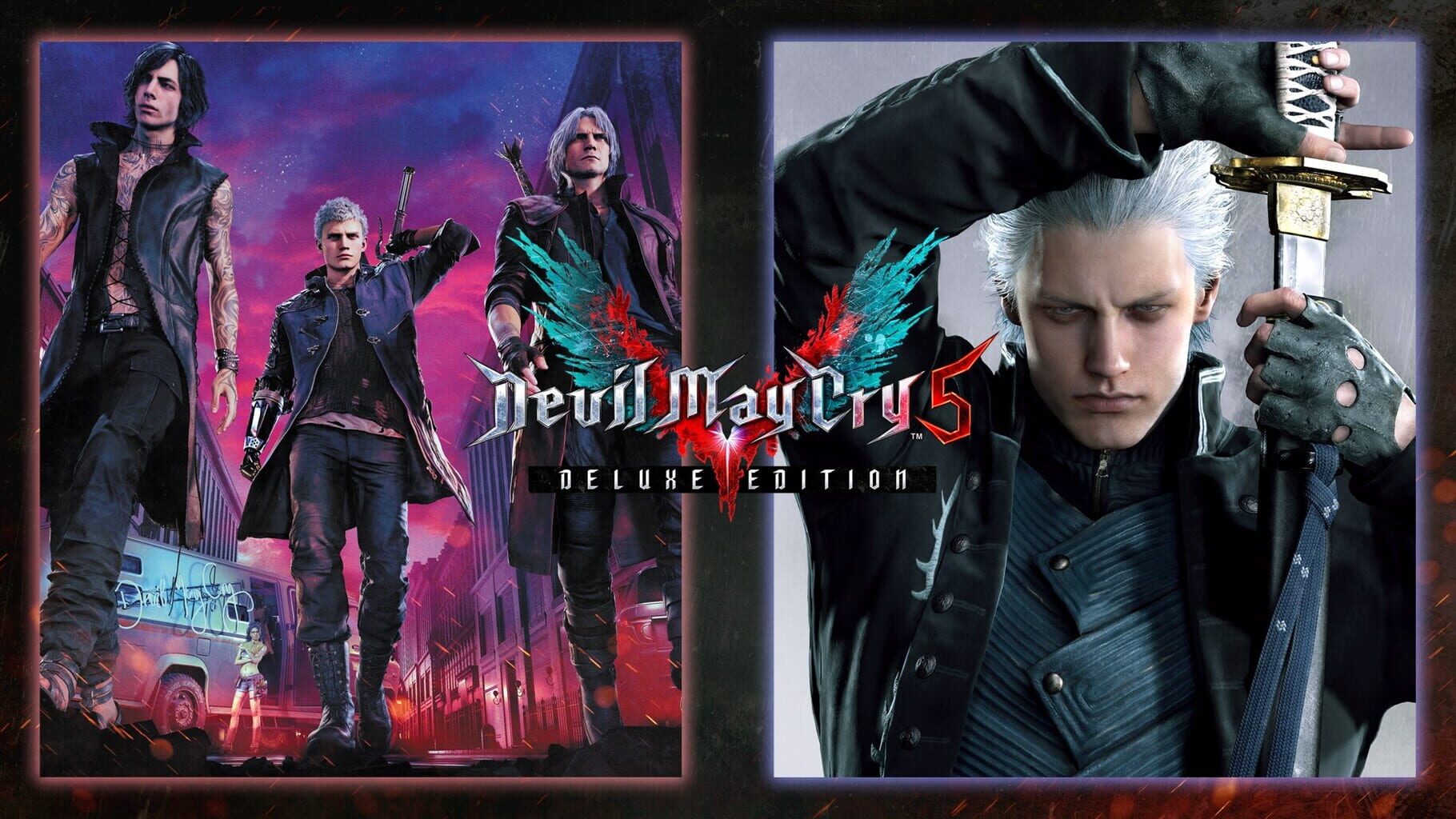 Arte - Devil May Cry 5: Deluxe Edition + Vergil