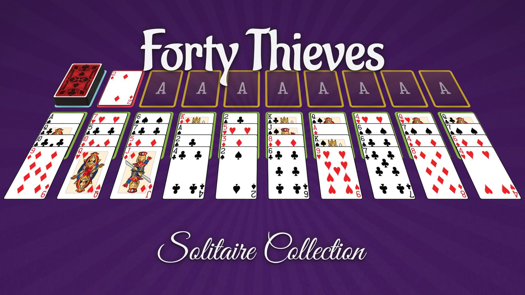 Forty Thieves Solitaire Collection artwork