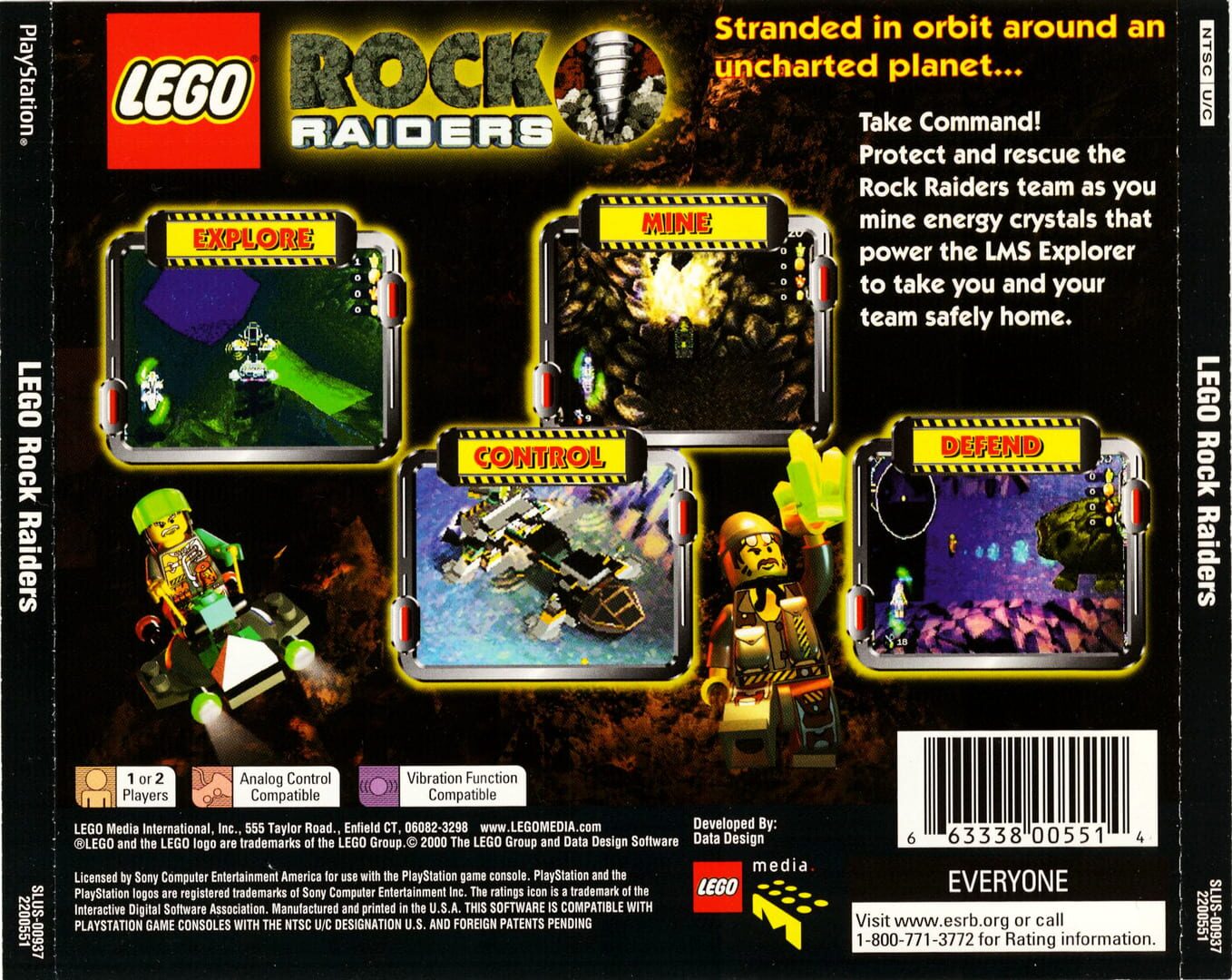 Arte - LEGO Rock Raiders