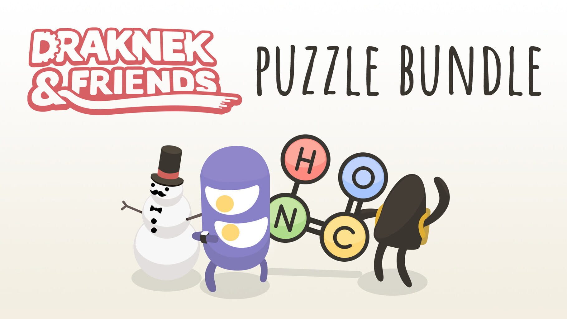 Draknek and Friends Puzzle Bundle artwork