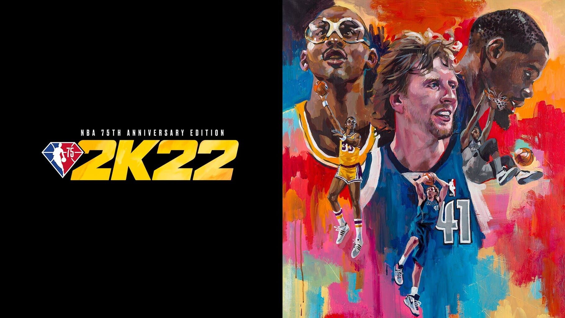 Arte - NBA 2K22: NBA 75th Anniversary Edition