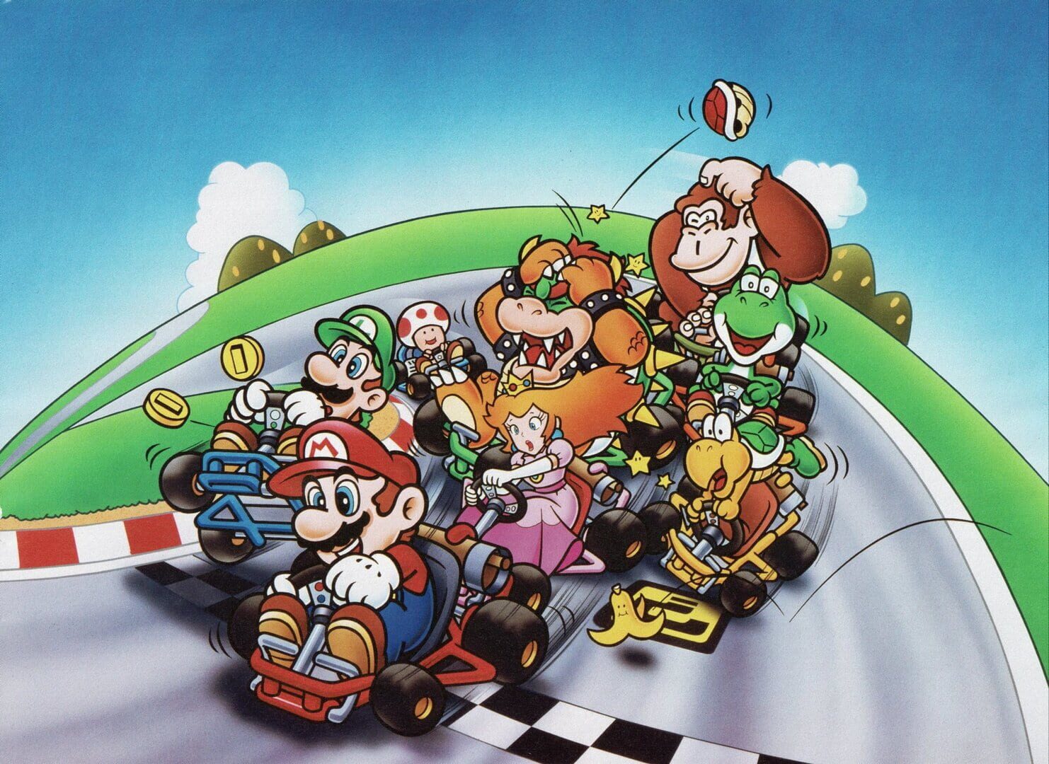 Arte - Super Mario Kart