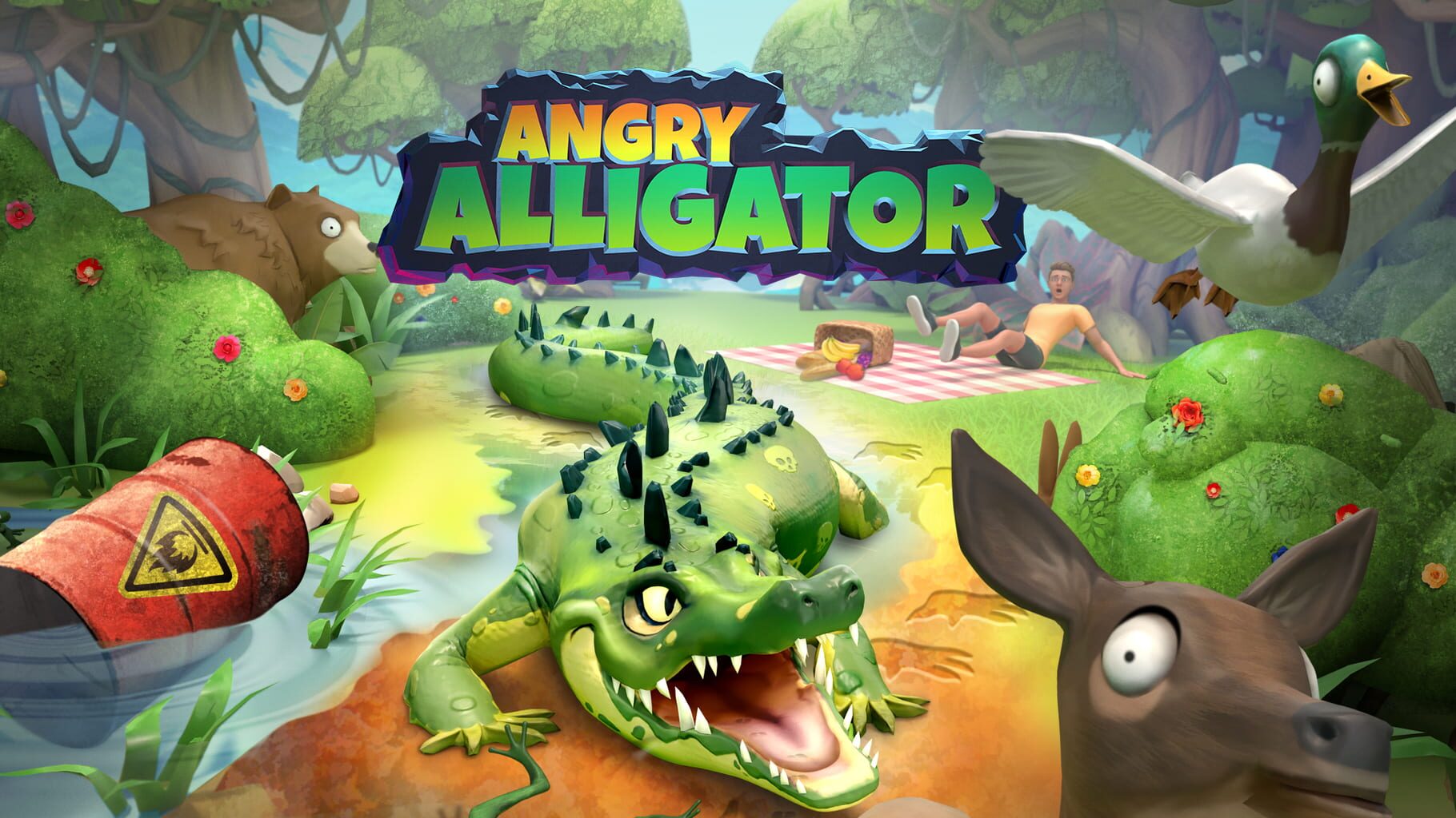 Arte - Angry Alligator