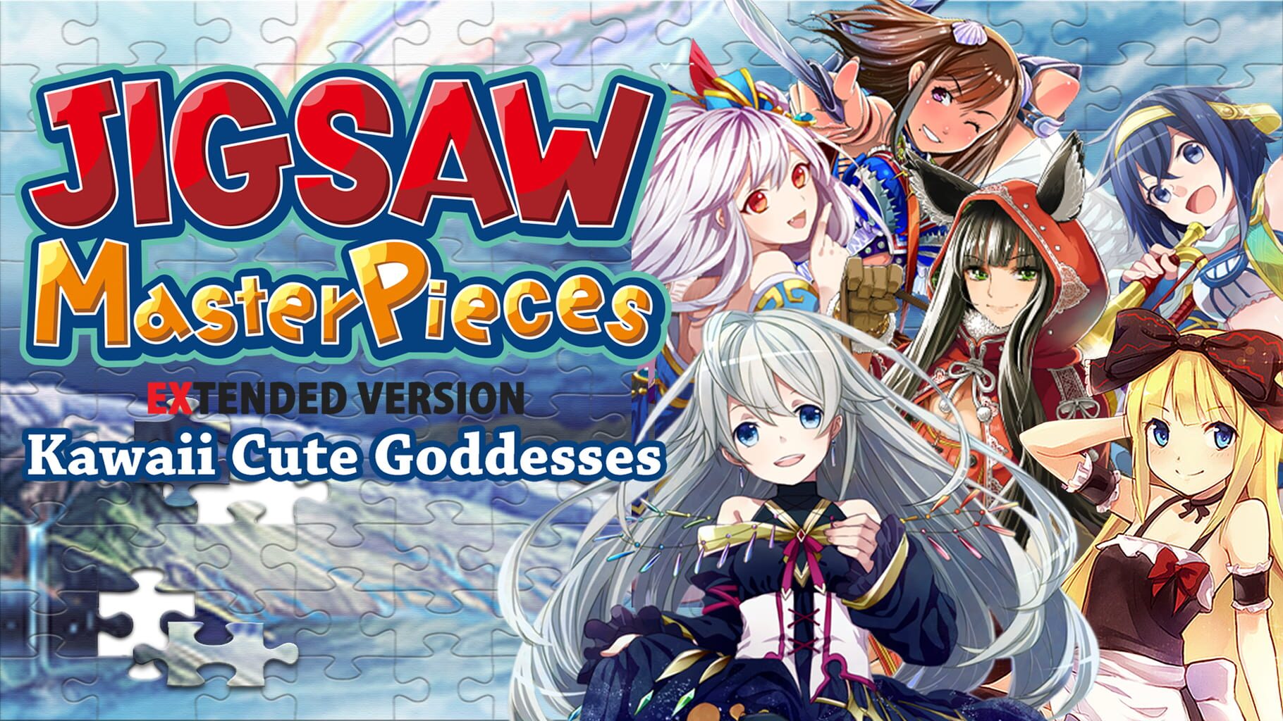 Jigsaw Masterpieces EX: Kawaii Cute Goddesses artwork