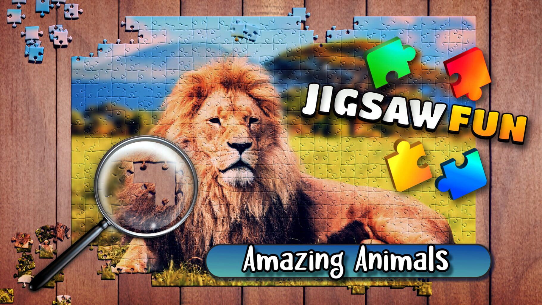 Jigsaw Fun: Amazing Animals artwork
