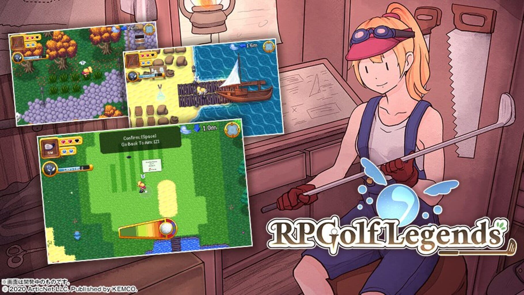 Arte - RPGolf Legends