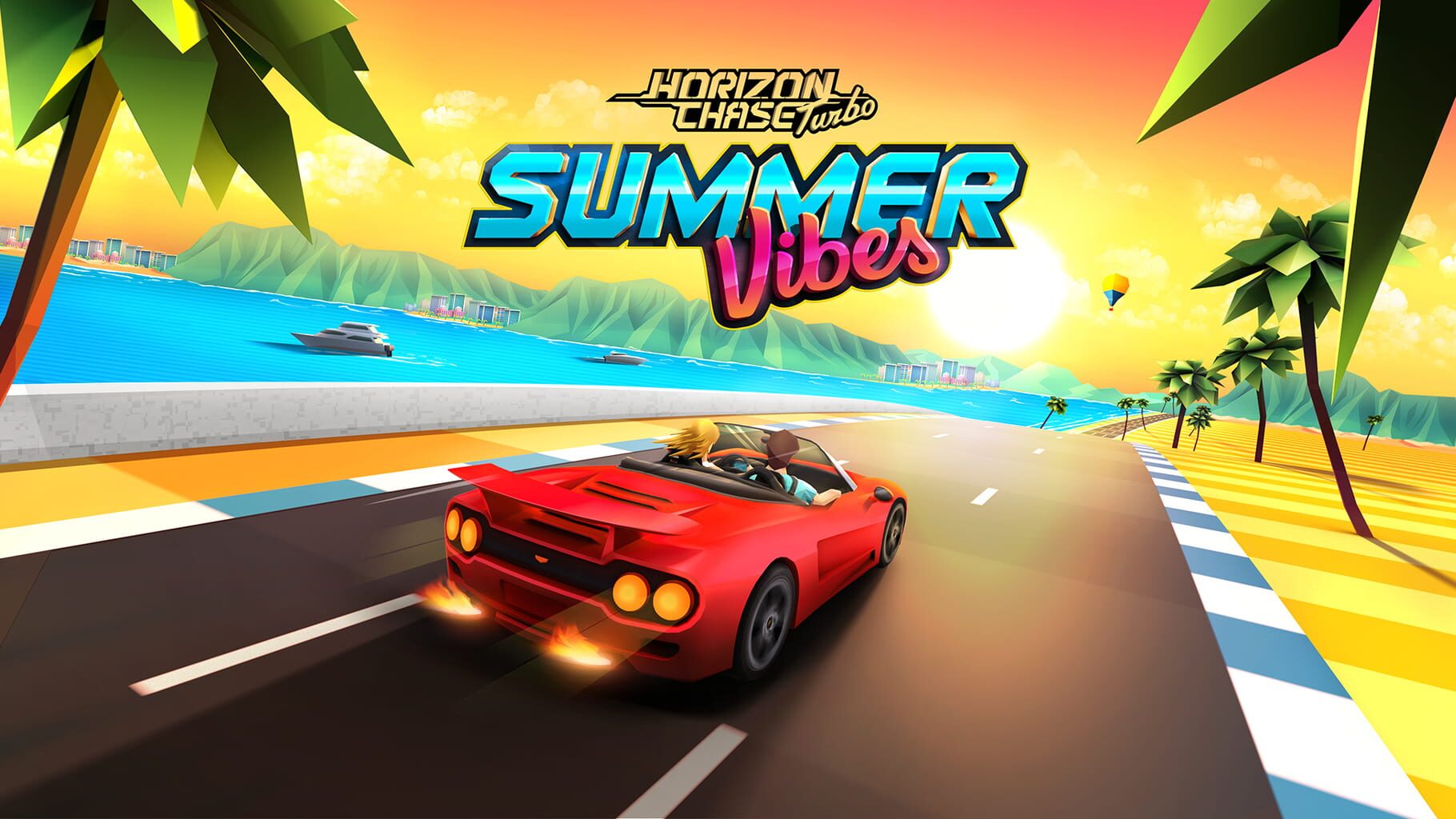 Horizon Chase Turbo: Summer Vibes artwork