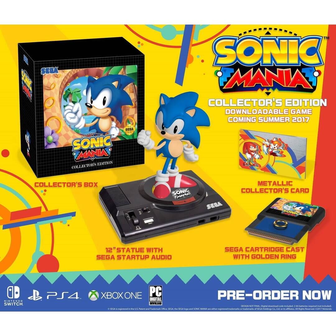 Arte - Sonic Mania: Collector's Edition