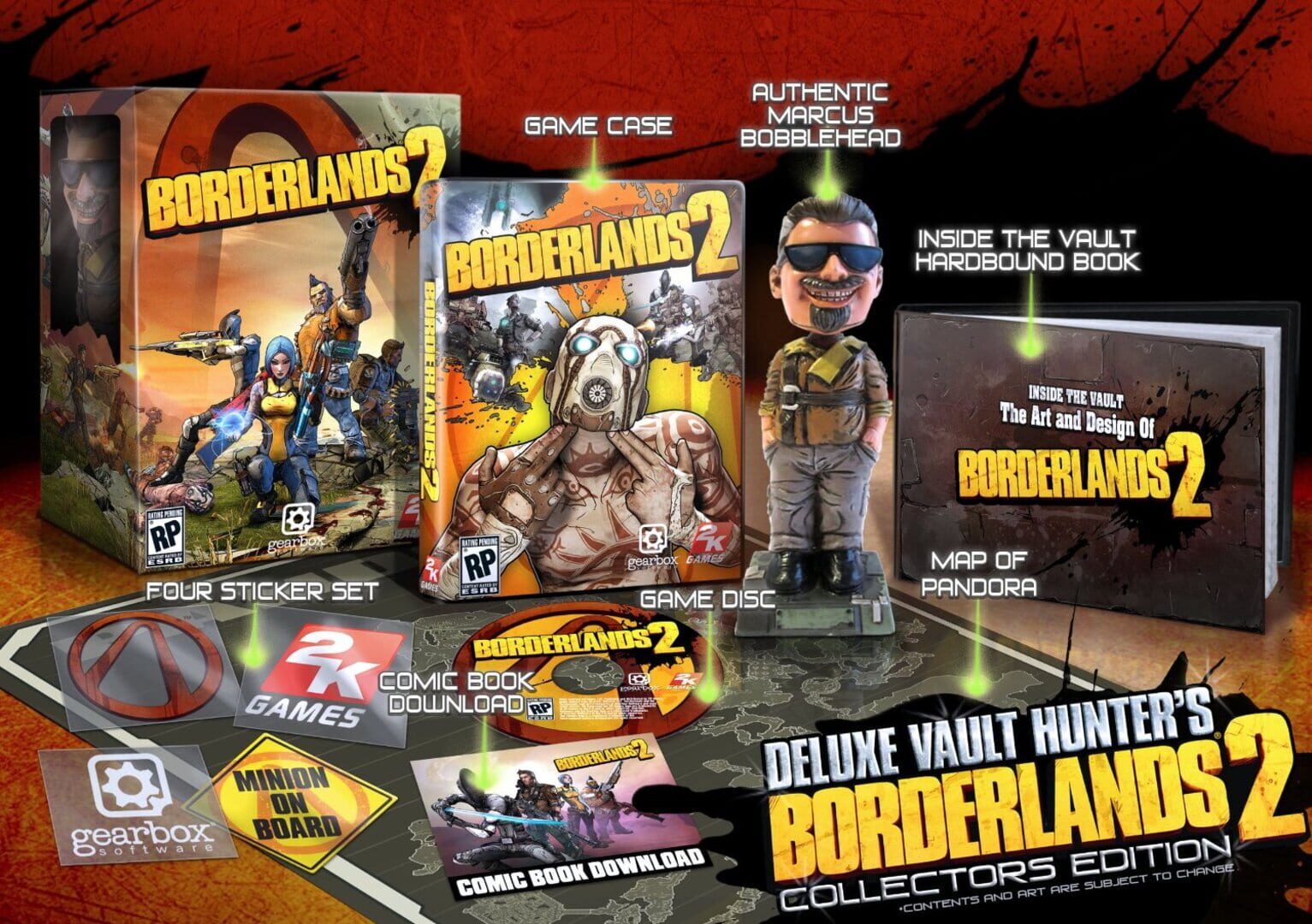 Arte - Borderlands 2: Deluxe Vault Hunter's Edition
